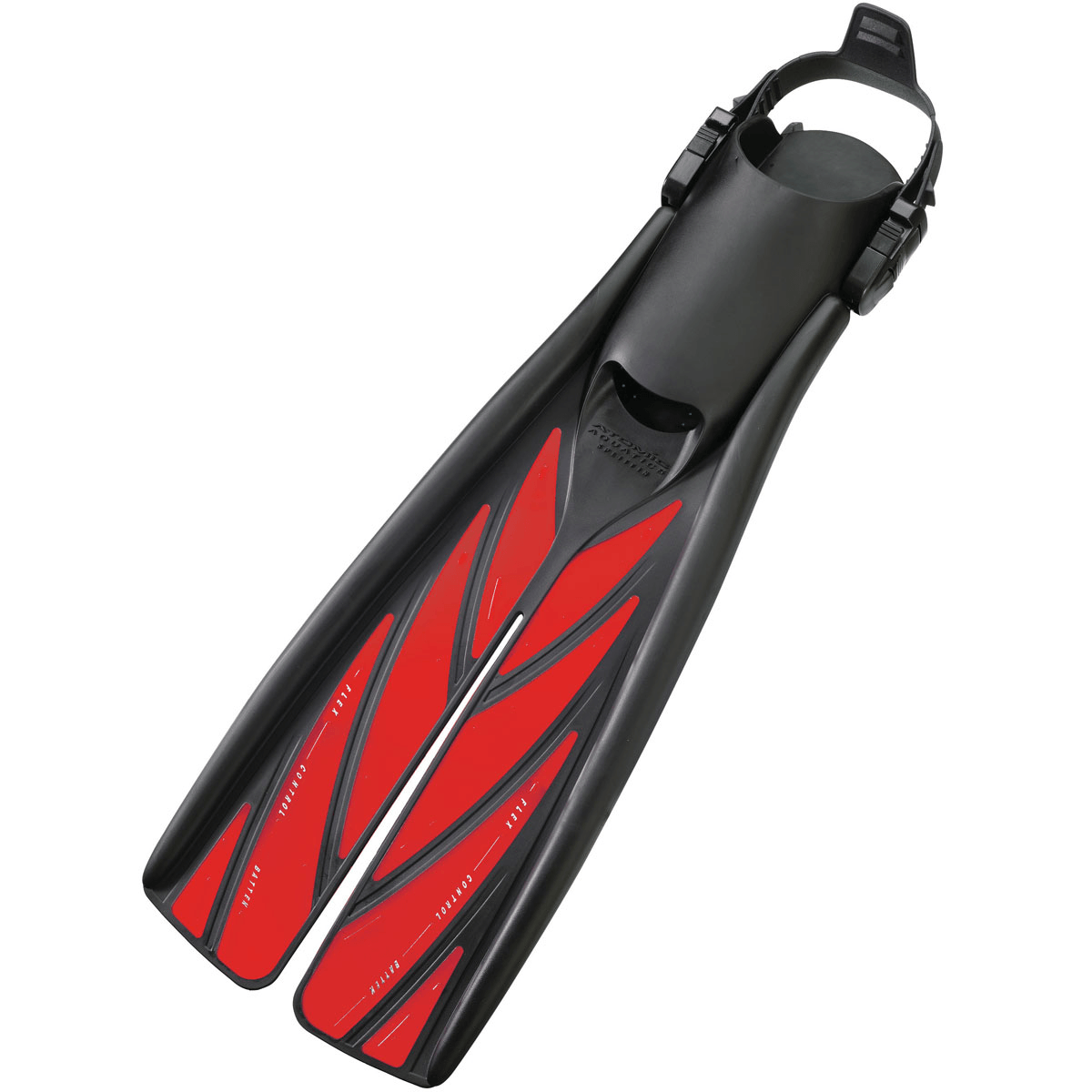 Atomic Open Heel Fin, Medium, Red - Scuba Choice