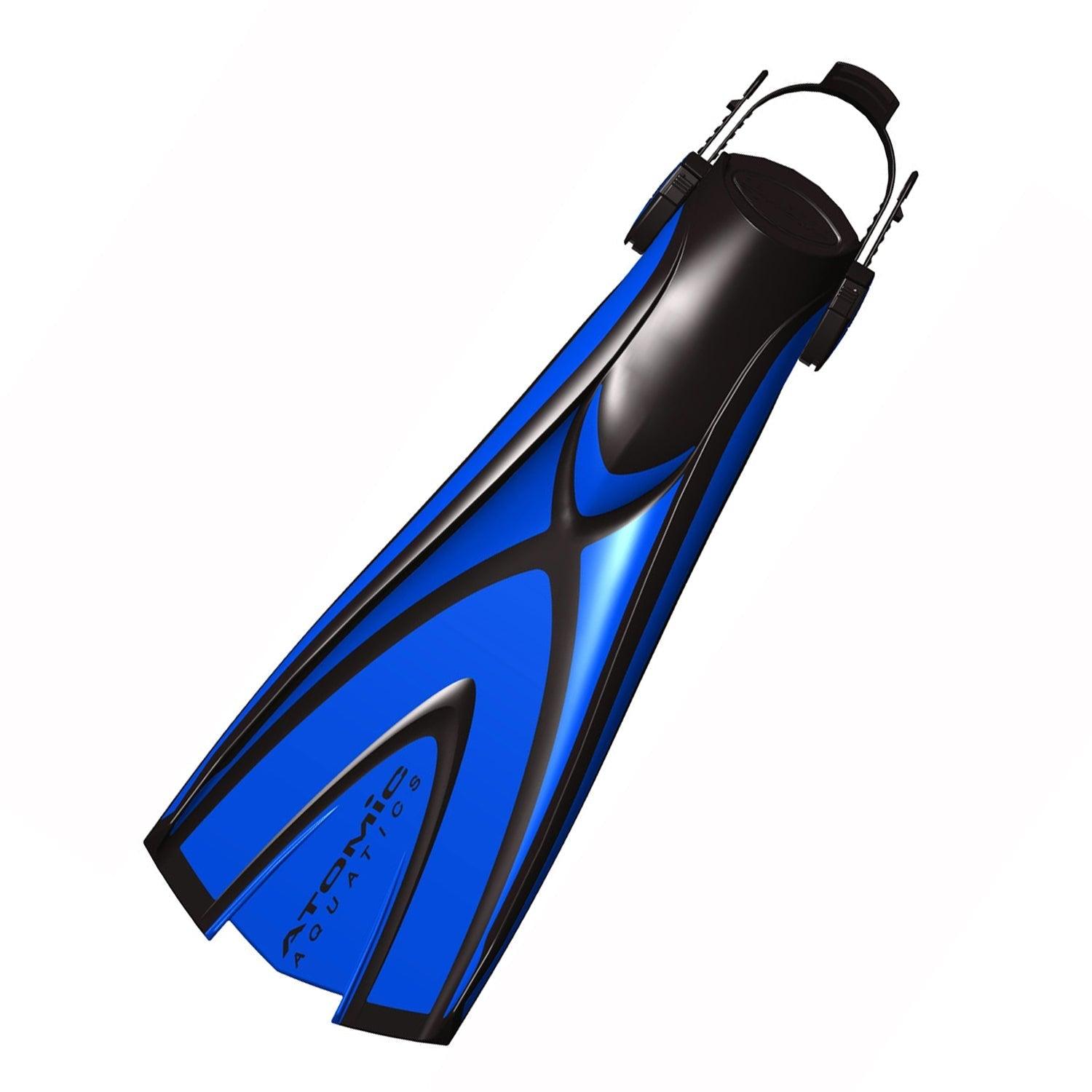 Atomic X1 Fin, Large, Blue - Scuba Choice