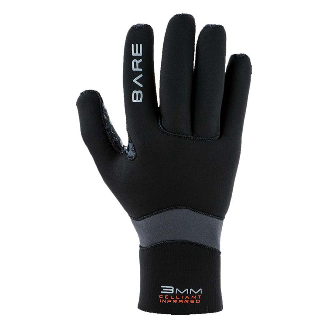 Bare 3mm Ultrawarmth Gloves, Black - Scuba Choice