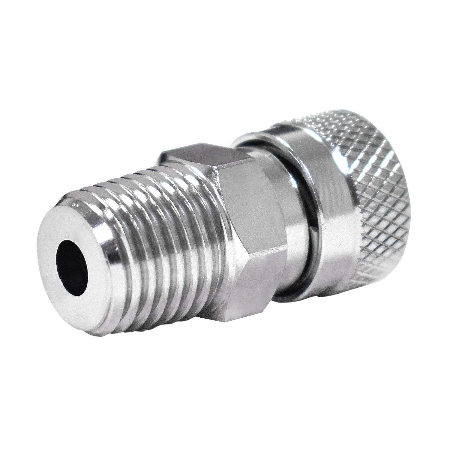 Scuba Choice Male 1/4 NPT to BC Female Standard for Paintball Adapter - Scuba Choice