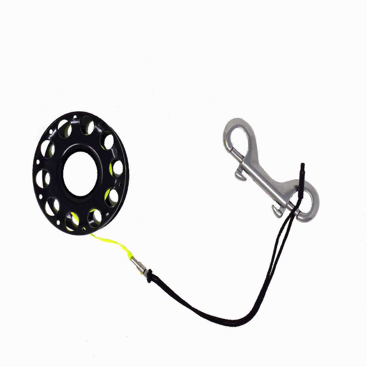 Scuba Choice White Lite Diving Finger Spool Reel, 15m - Scuba Choice