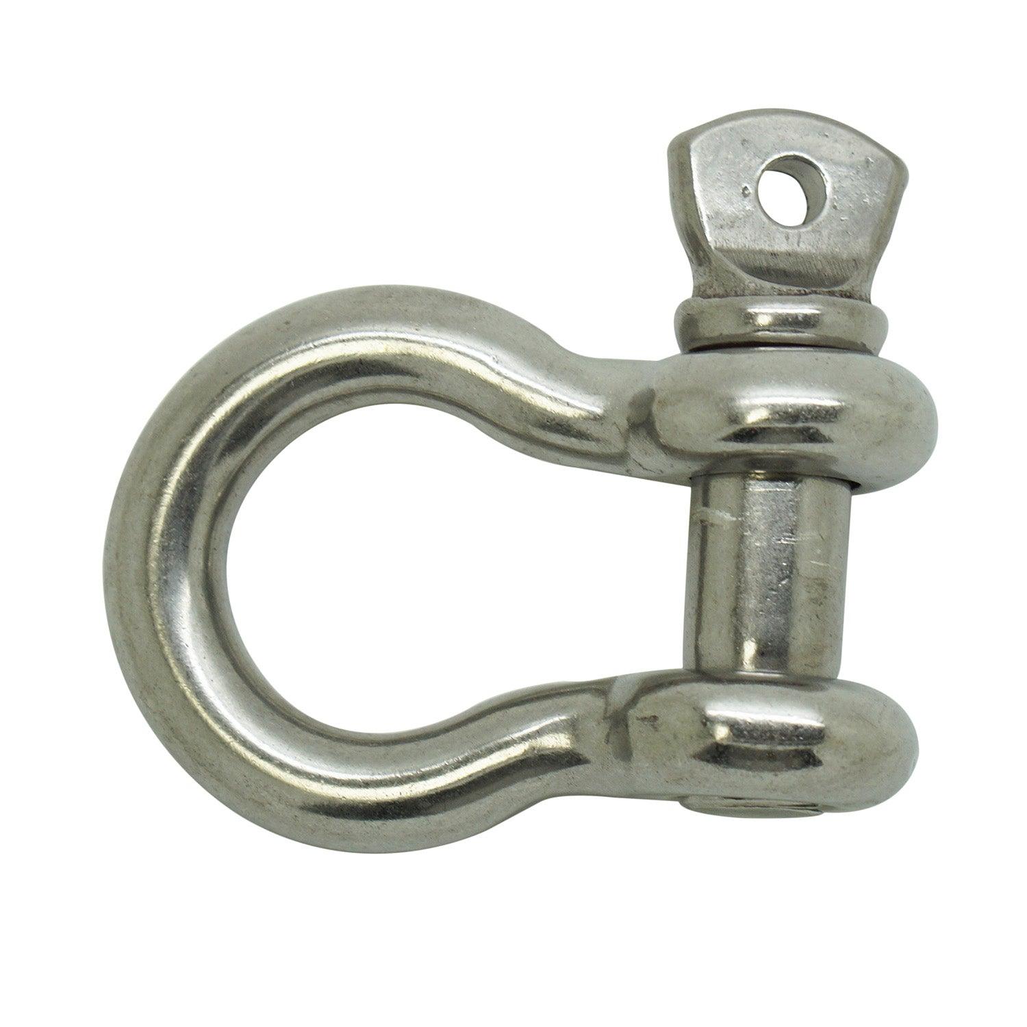 Scuba Choice 304 Stainless Steel Bow Shackle Screw Pin - Scuba Choice