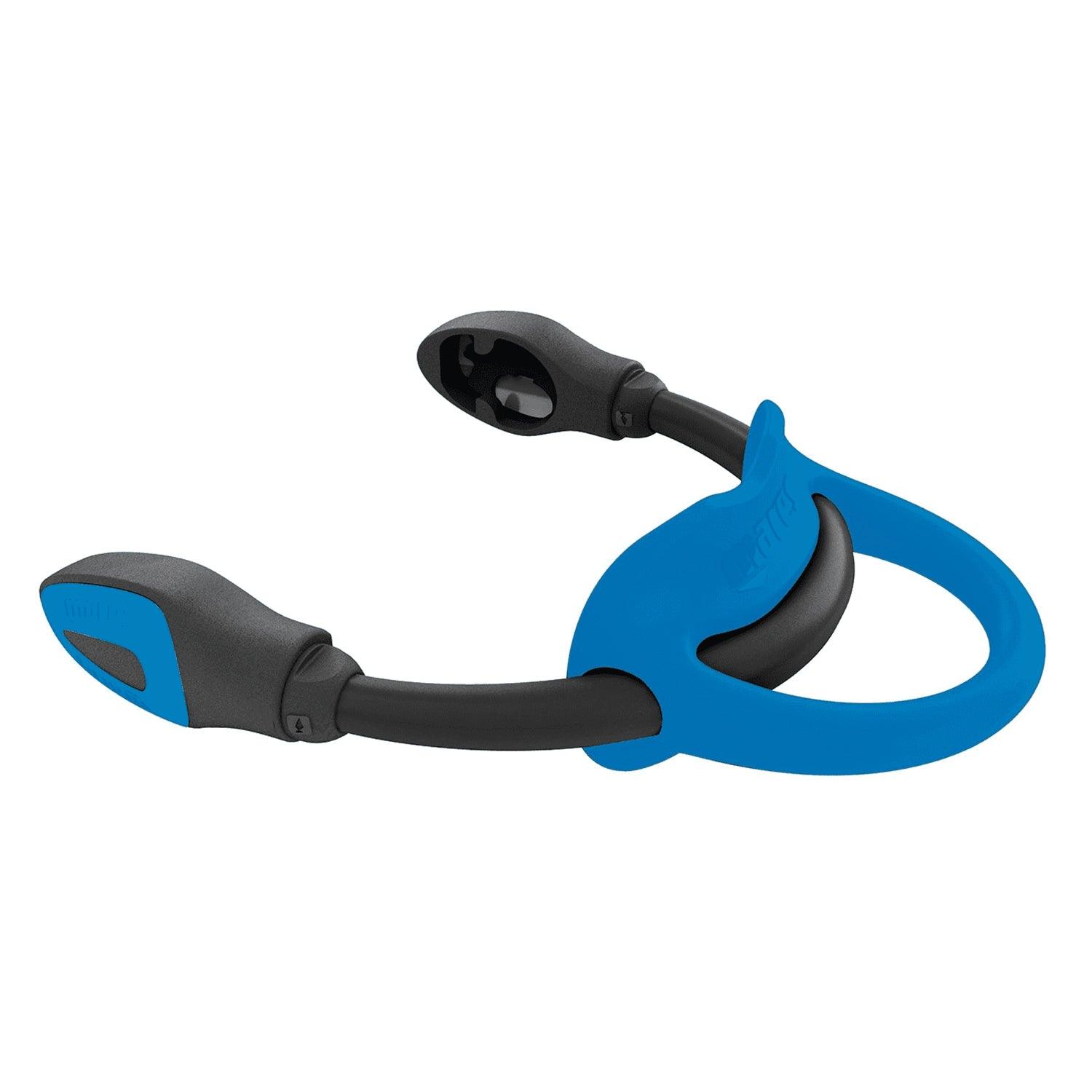 Mares Bungee Fin Straps (Pair), Blue - Scuba Choice