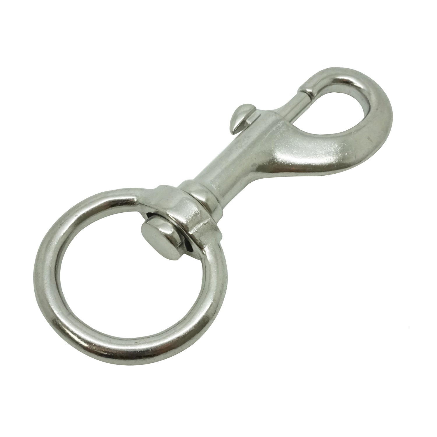 Boat Marine Clip 11.8cm Stainless Steel Swivel Bolt Snap 10mm Opening