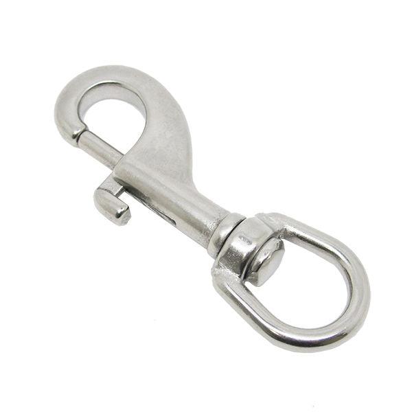 Scuba Choice Marine Grade Clip Stainless Steel Swivel Eye Bolt Snap 3.25"