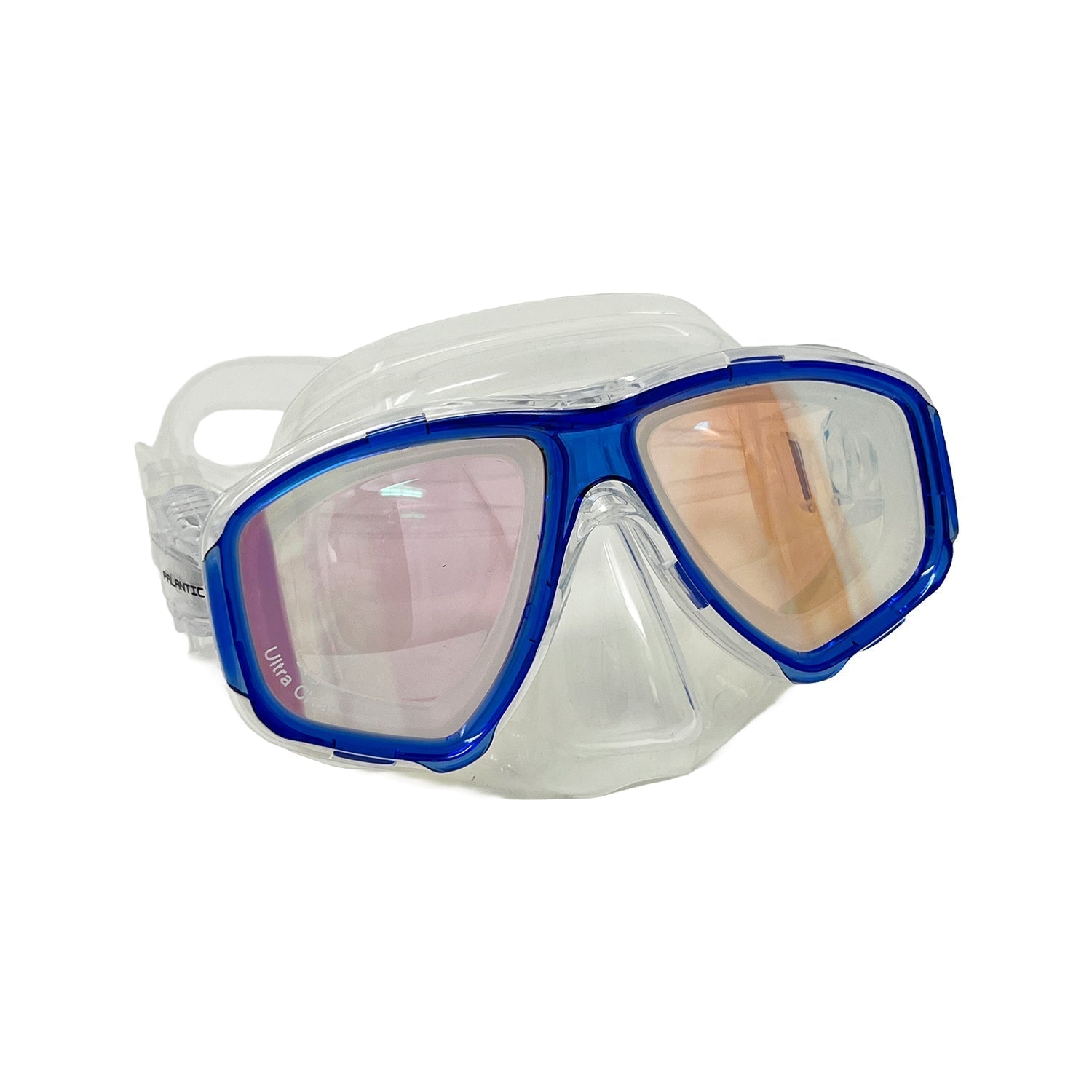 Palantic M36 UV Coated RX Nearsighted Lenses Blue Dive/Snorkeling Mask