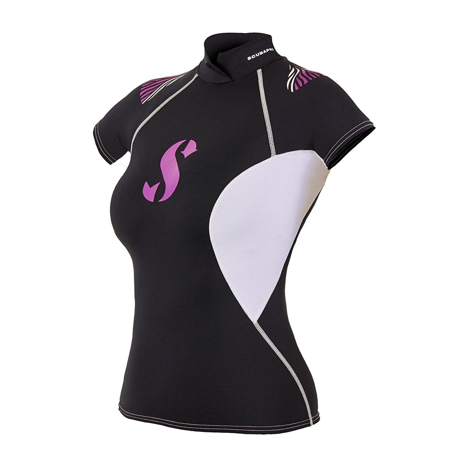 Scubapro Rash Guard Lady Sleeve Less - Black - Scuba Choice