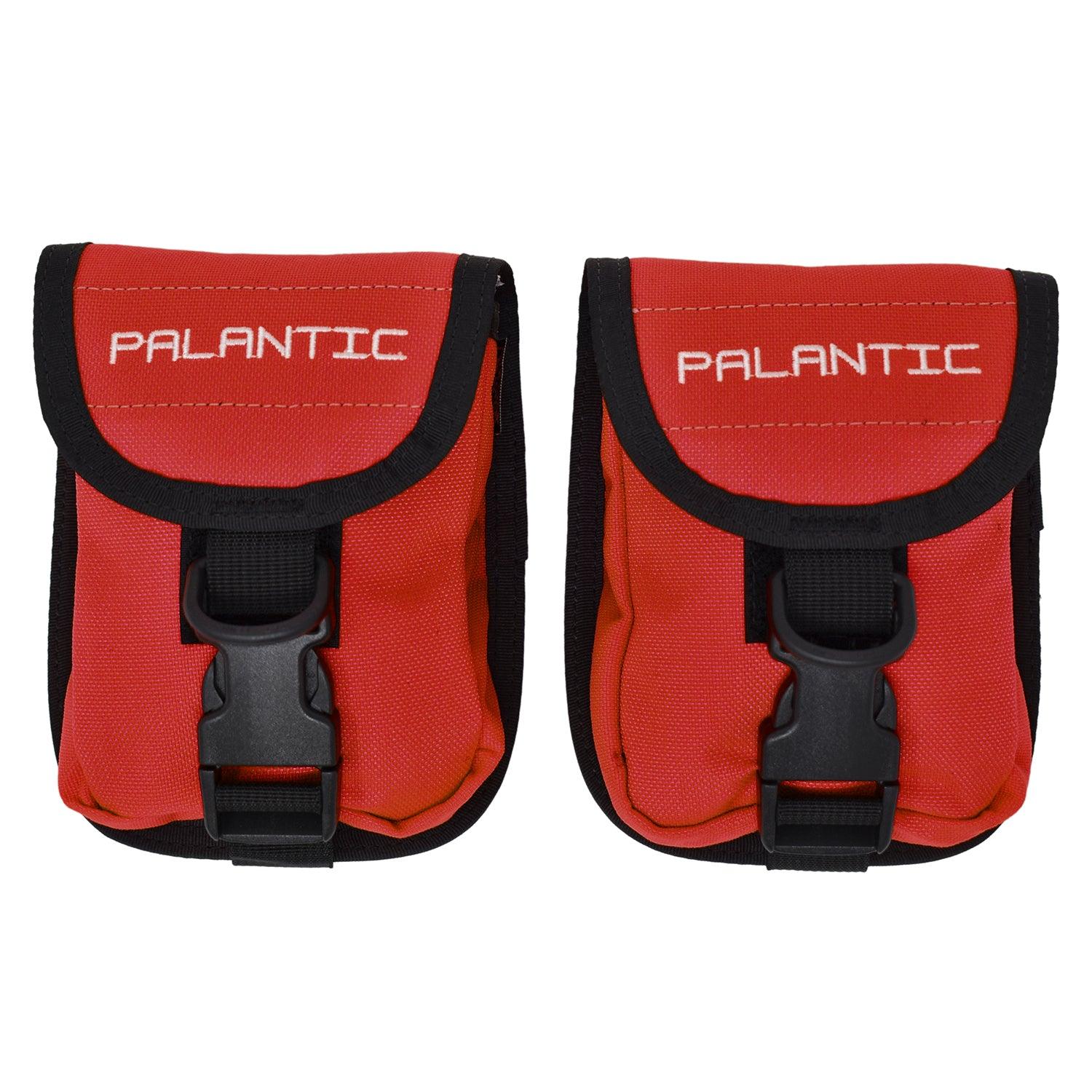 Palantic Scuba Diving Weight Pocket Pouch with QR Buckles, Pair - Scuba Choice