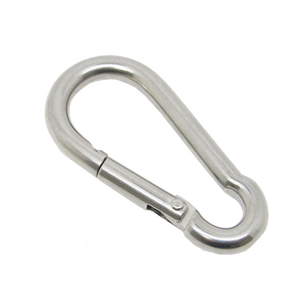 Scuba Boat Marine Clip Stainless Steel Safety Spring Hook Carabiner, 2-3/8inch