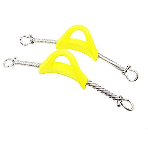 Scuba Choice Diving Stainless Steel Spring Fin Straps Screw Locked Style - Pair - Scuba Choice