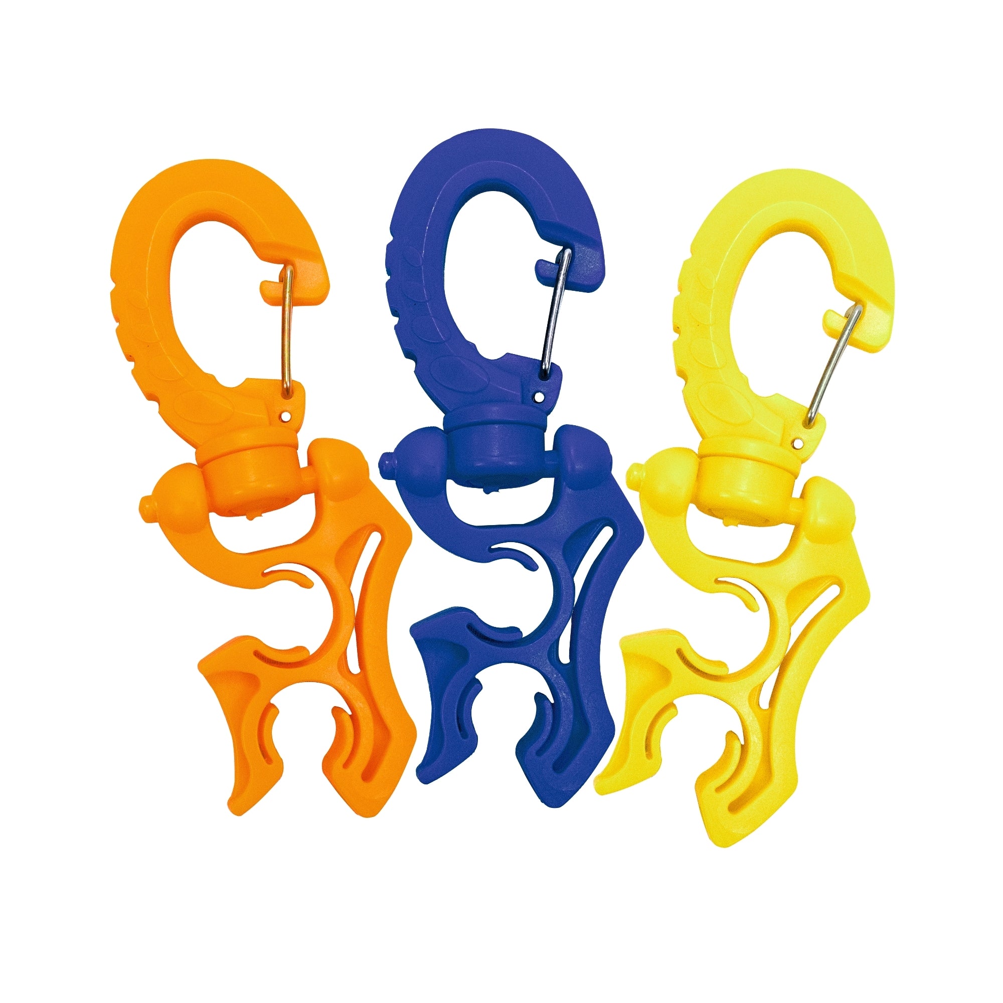 Scuba Choice Double Hose Holder Clip 3 Pack Bundle