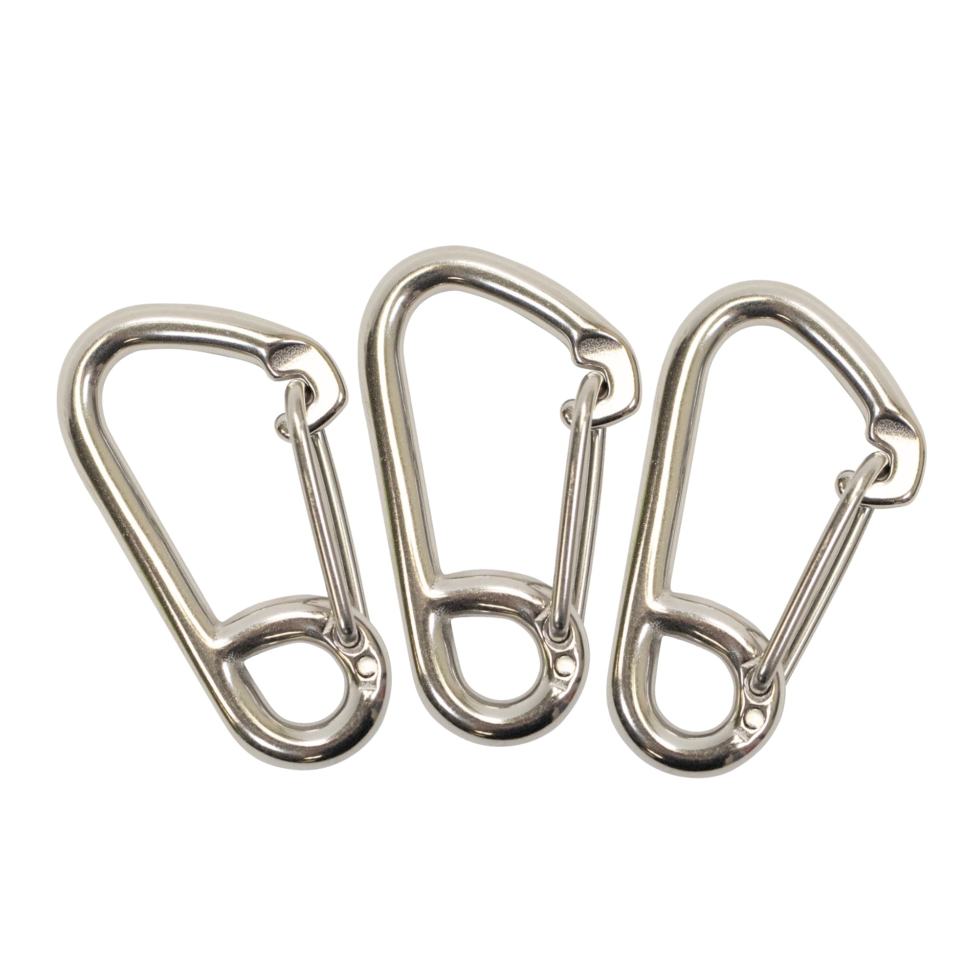 Scuba Choice Boat Marine Clip Stainless Steel Safety Spring Hook Carabiner, 4"