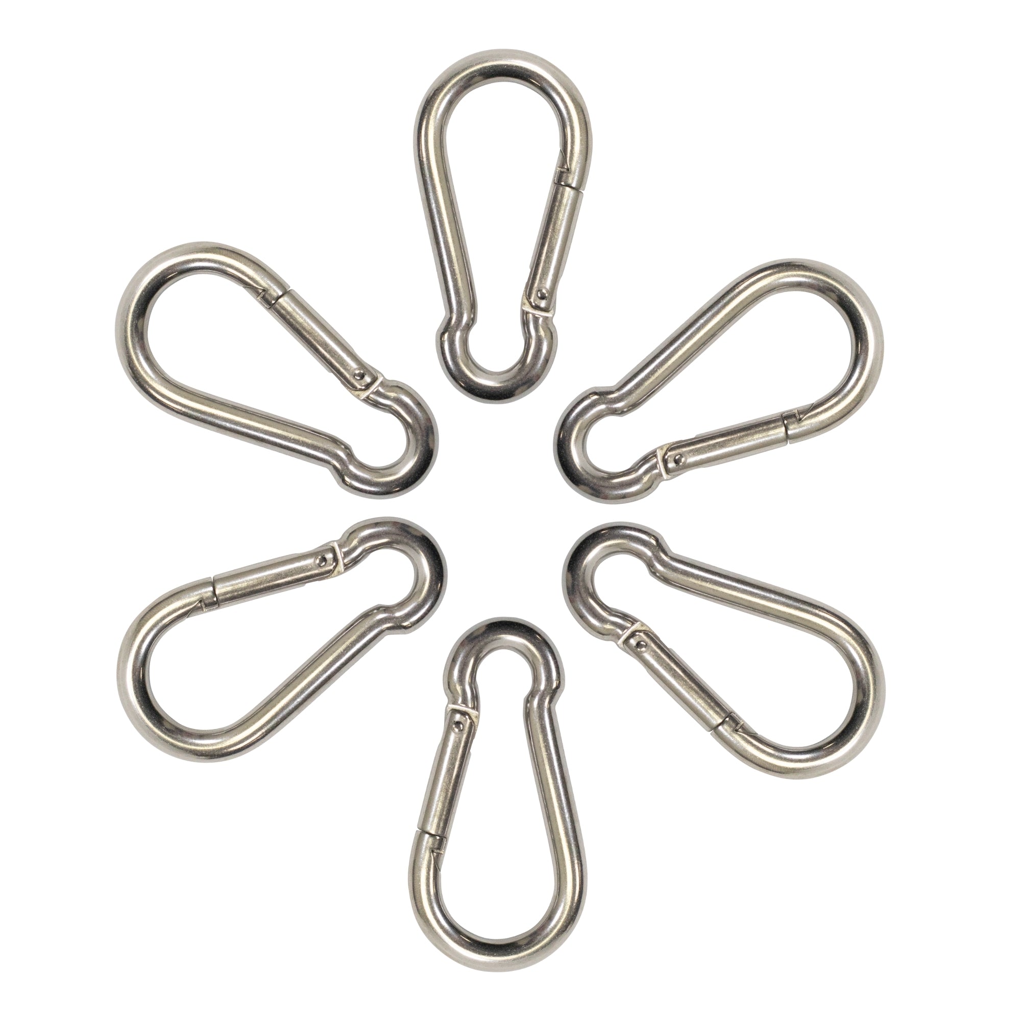 Boat Marine Clip 10cm Stainless Steel Snap Hook Carabiner 11mm Opening
