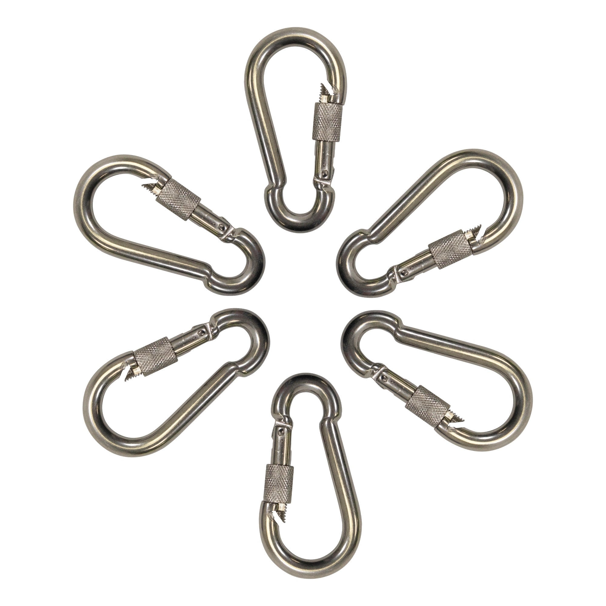 Boat Marine Snap Hook Carabiner with Screw Lock for Marine and Boating Use
