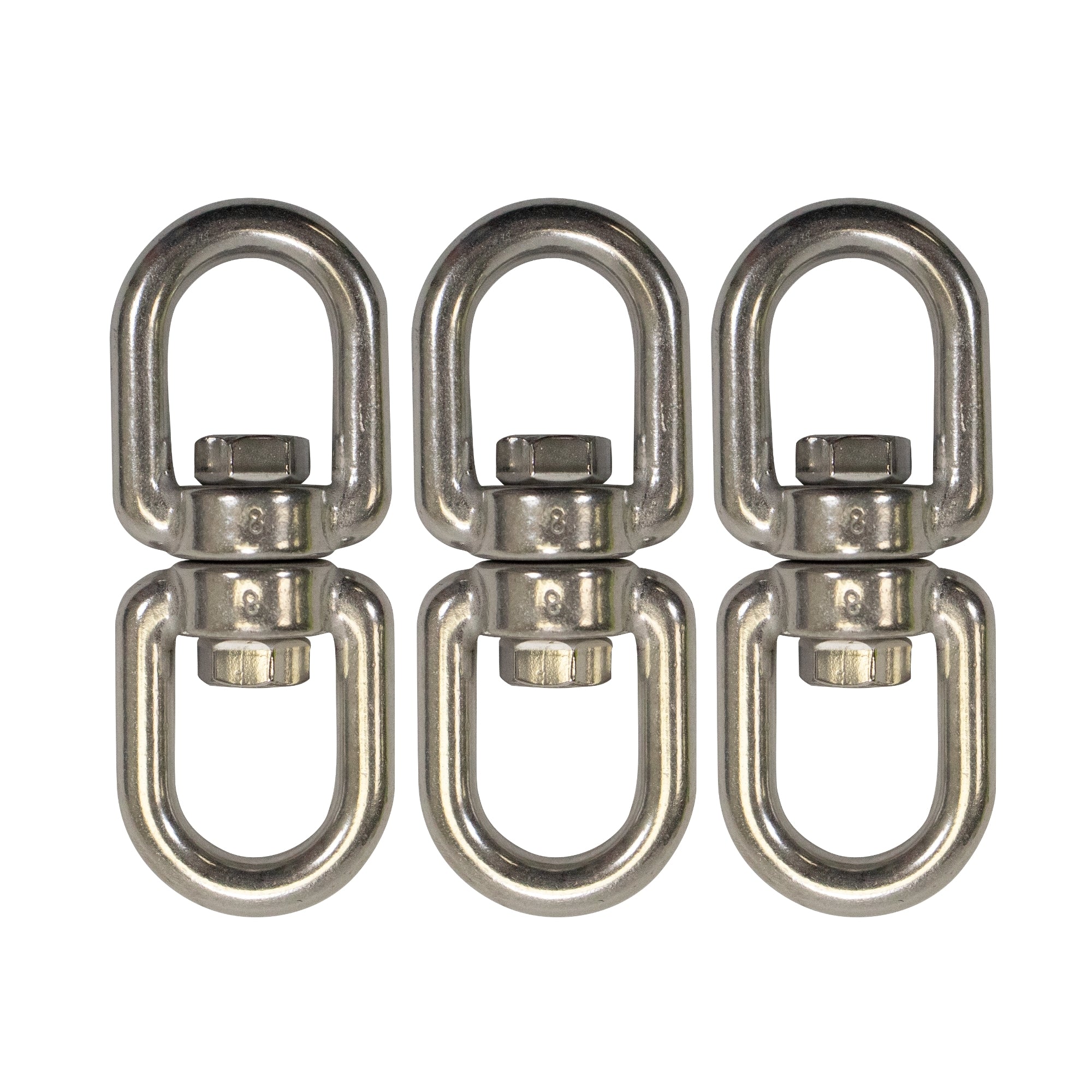Boat Marine Clip 9cm Stainless Steel Swivel Double Eye Hook