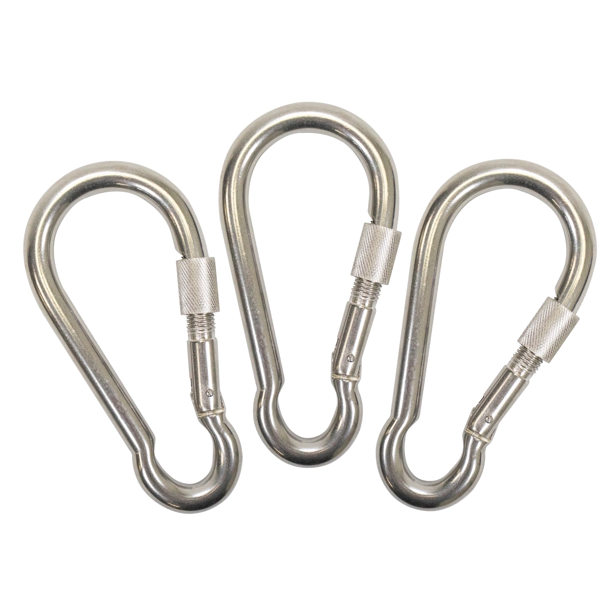 Scuba Choice Boat Marine Clip 14cm SS Snap Hook Carabiner W/ Screw 19mm Opening