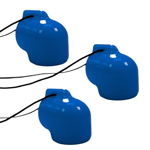 Scuba Choice Diving Tank Valve Cap Protector 3-Pack, Durable & Impact-Resistant, Fits Standard Sizes, Protects Valves from Dirt & Damage, Compact & Lightweight (Blue)