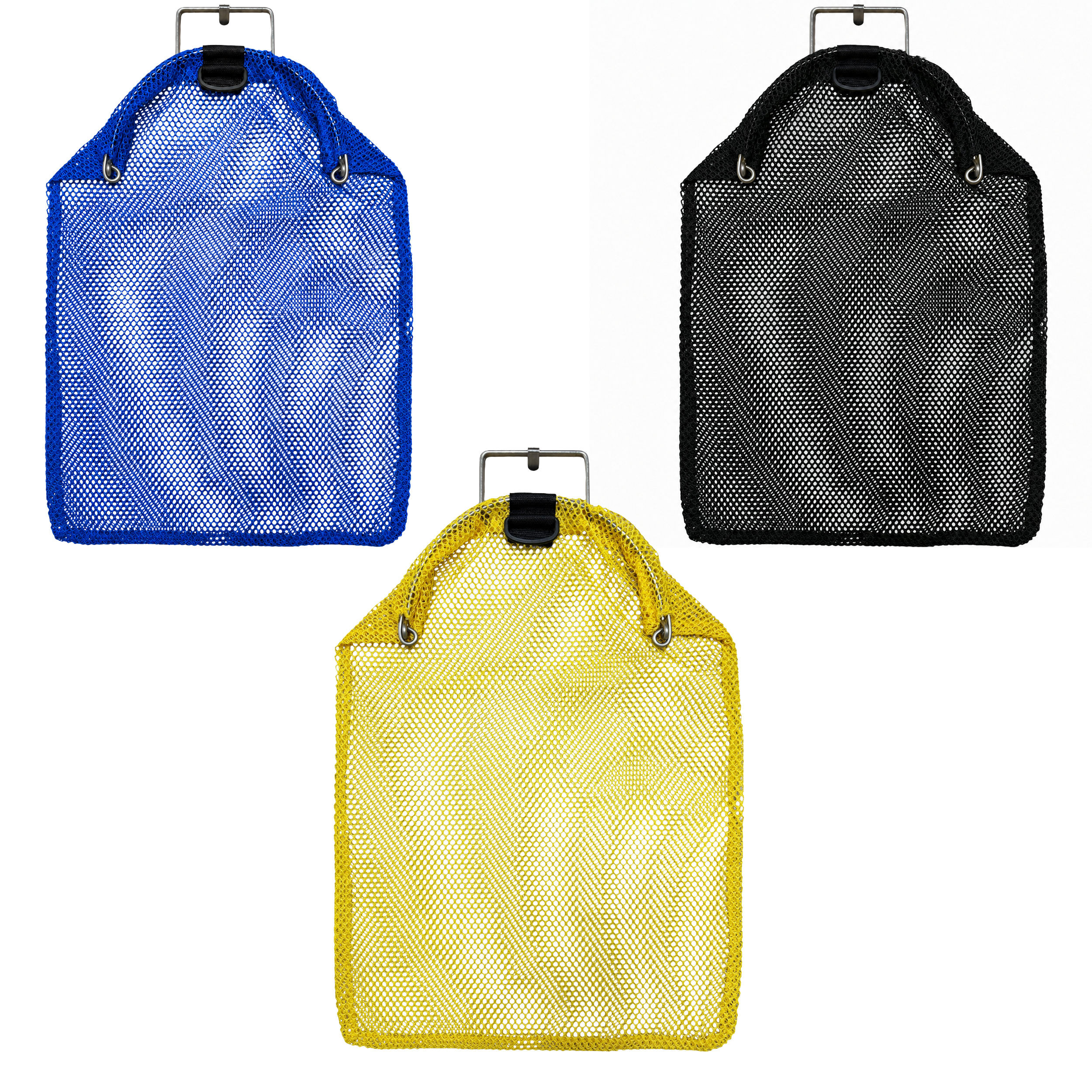 Scuba Choice Spearfishing Fish Mesh Catch Bag with Stainless Steel Handle, 24" x 18"