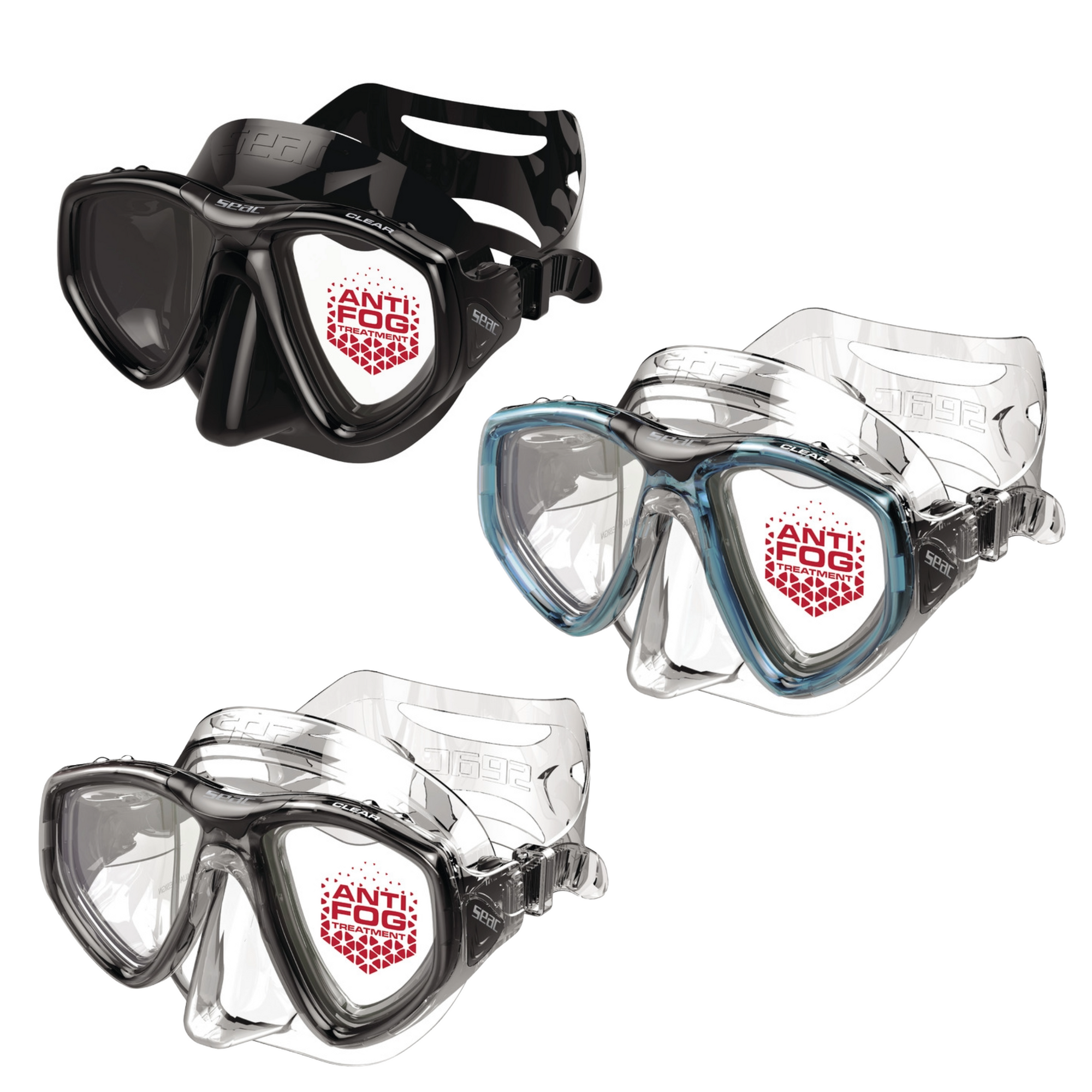 Seac Clear Anti-Fog Mask