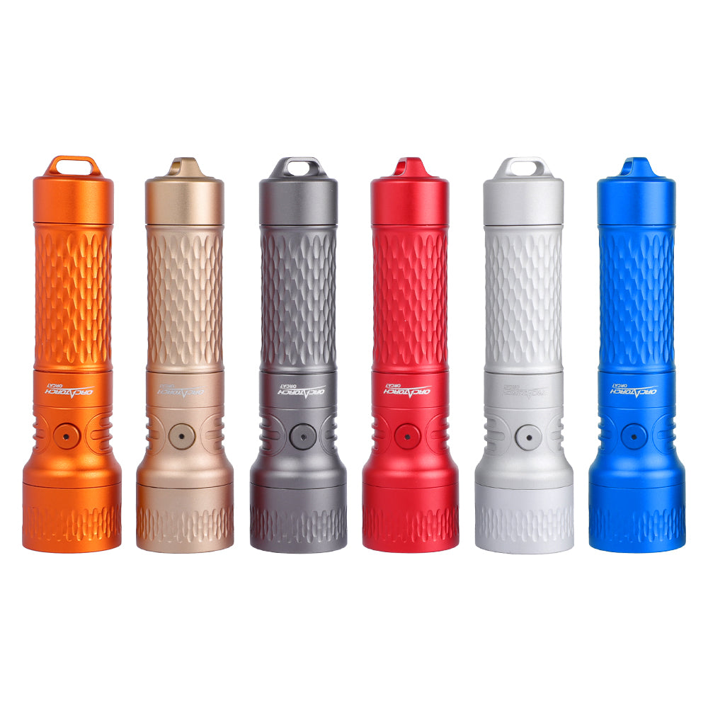 OrcaTorch ORCA7 Compact Backup Dive Light 3000 Lumens