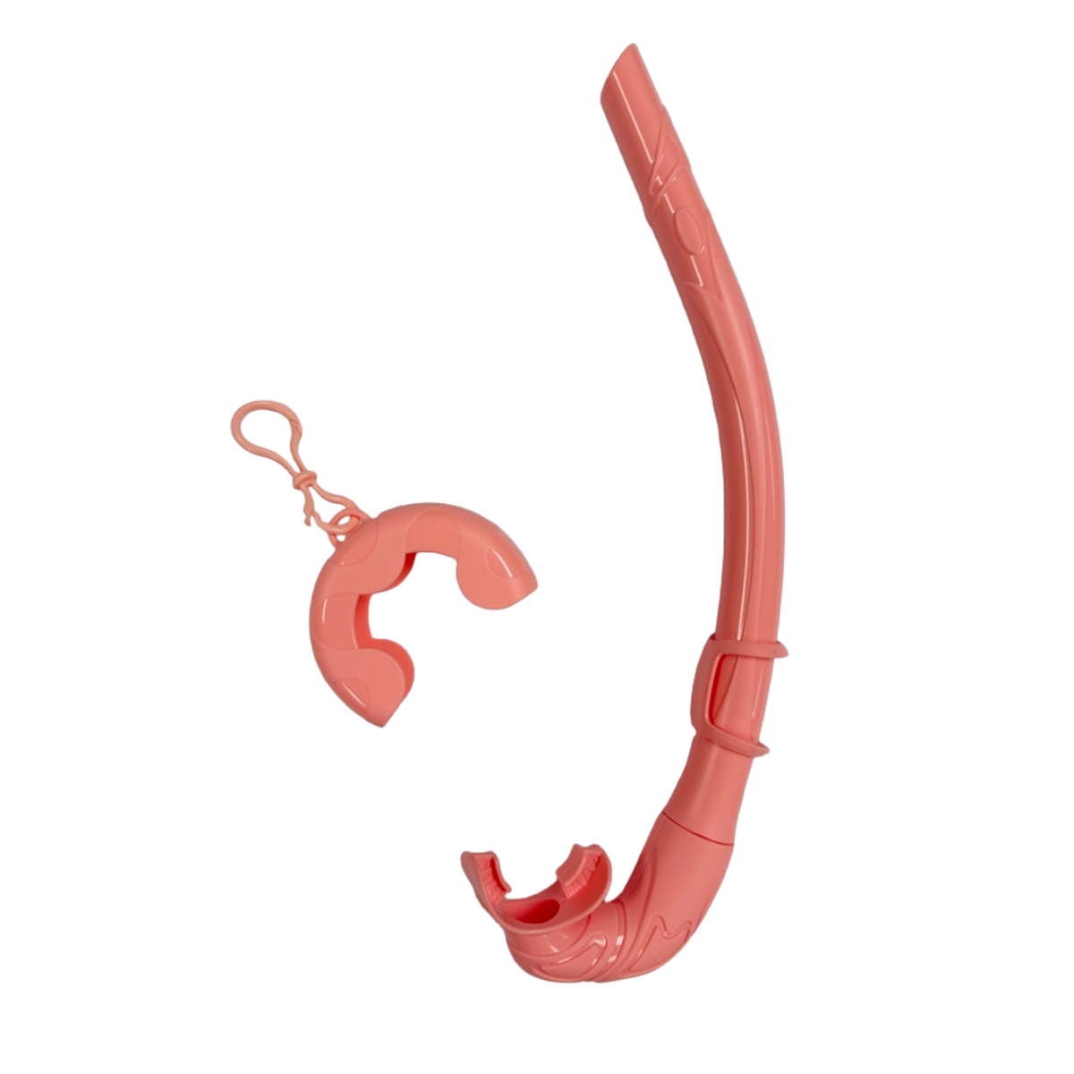 Scuba Choice Roll-Up Silicone Snorkel with Storage Container