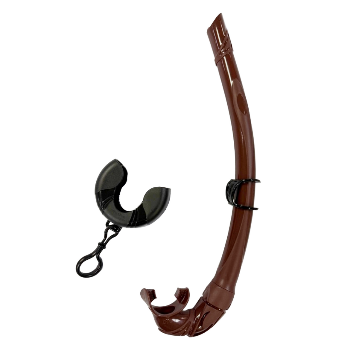 Scuba Choice Roll-Up Silicone Snorkel with Storage Container
