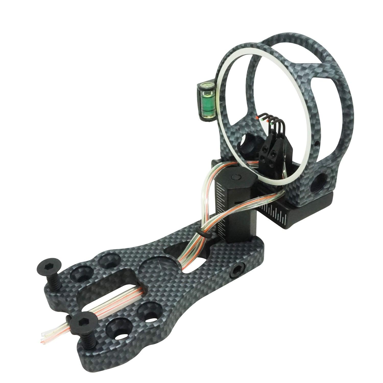 Safari Choice Archery 4-Pin Fiber Optic 0.019" Bow Sight - Scuba Choice