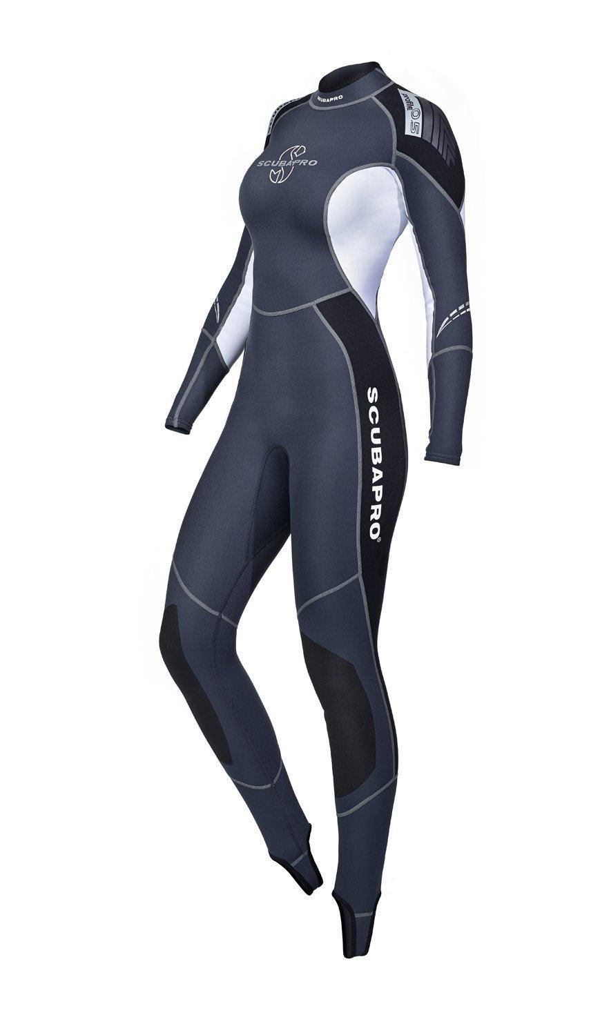 Scubapro Profile Steamer Wetsuit 0.5 mm Women's - Black/Gray/White - Scuba Choice