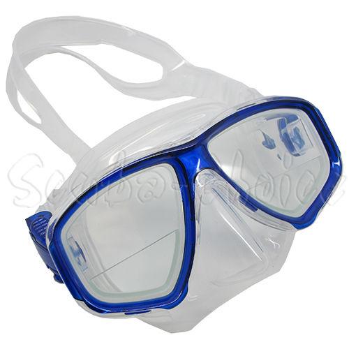 Palantic M36 Blue RX Farsighted Gauge Reader Lenses Dive/Snorkeling Mask - Scuba Choice
