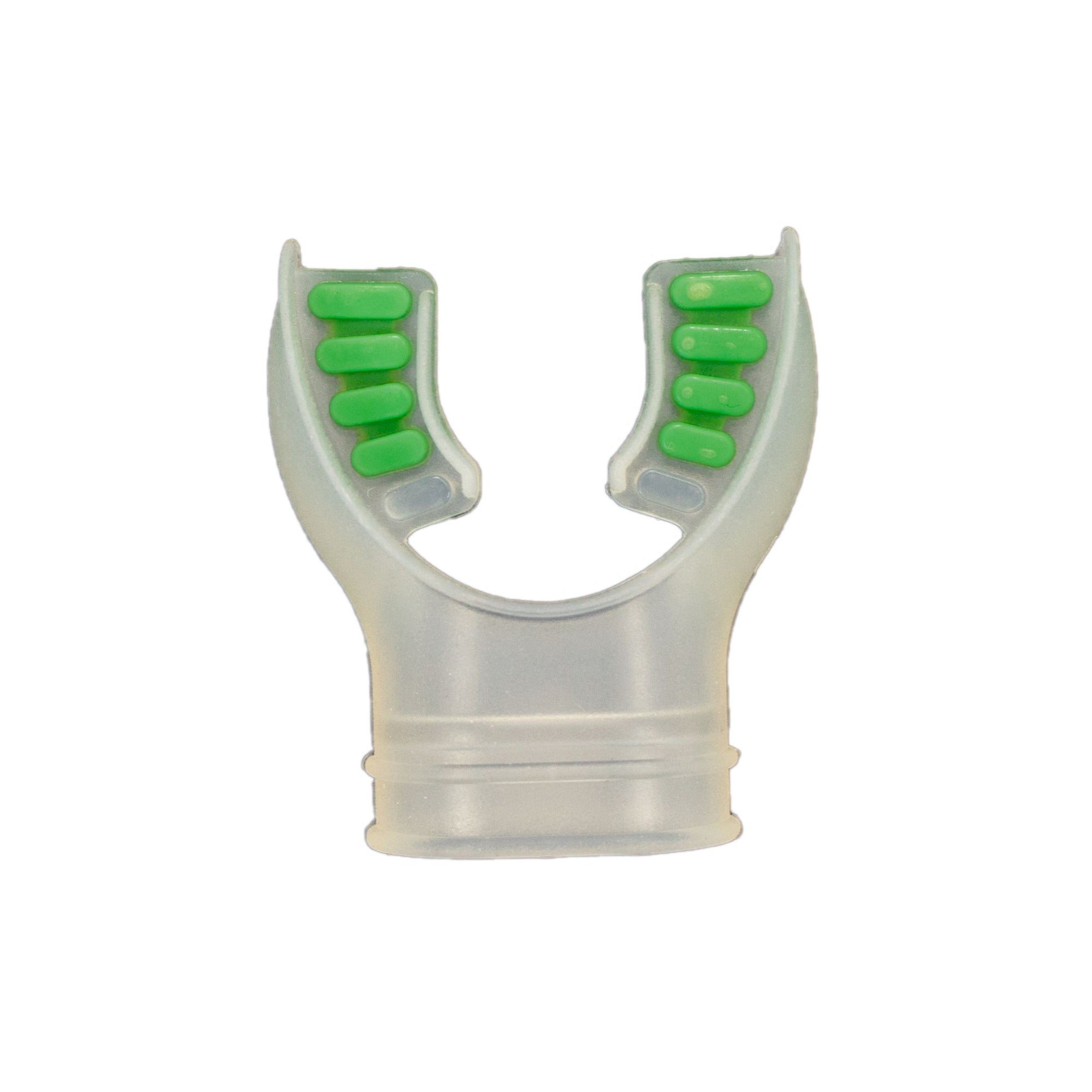 Scuba Diving Clear Silicone Octopus Snorkel Mouthpiece Color Tab & Regulator Tie