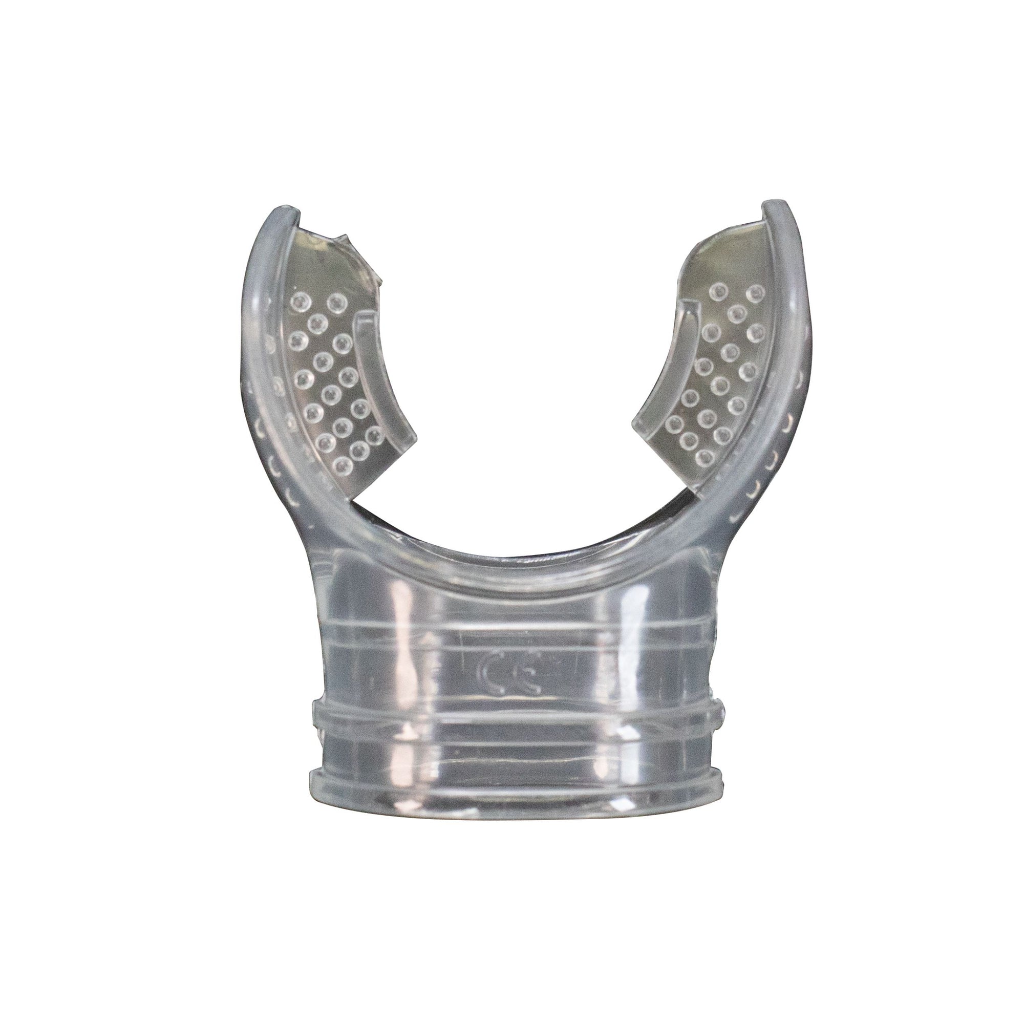 Scuba Diving Clear Regulator Octopus Mouthpieces w/ Regulator Tie, 6pc Pack