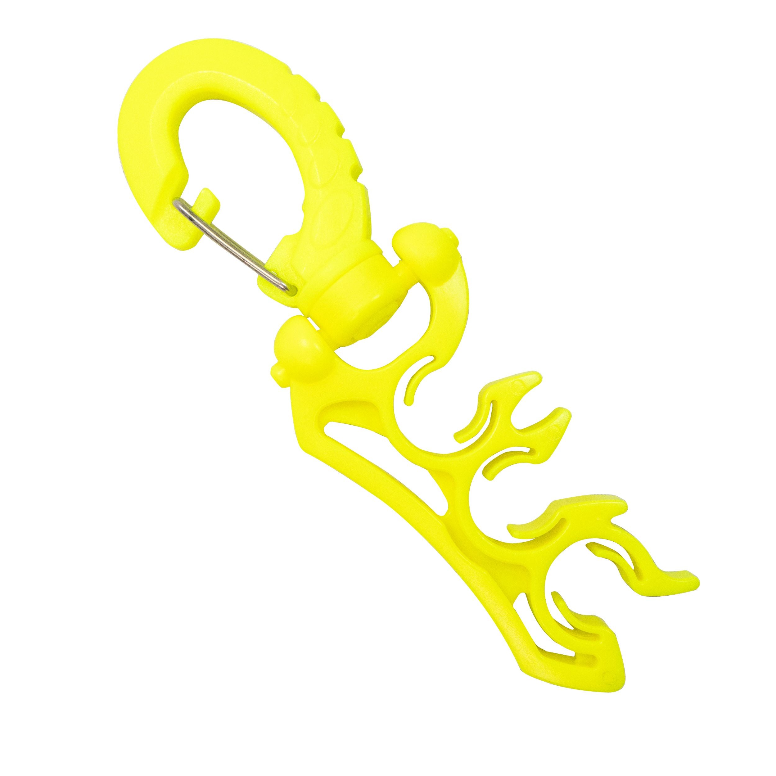 Scuba Choice Scuba Diving Dive Triple Hose Holder with Clip
