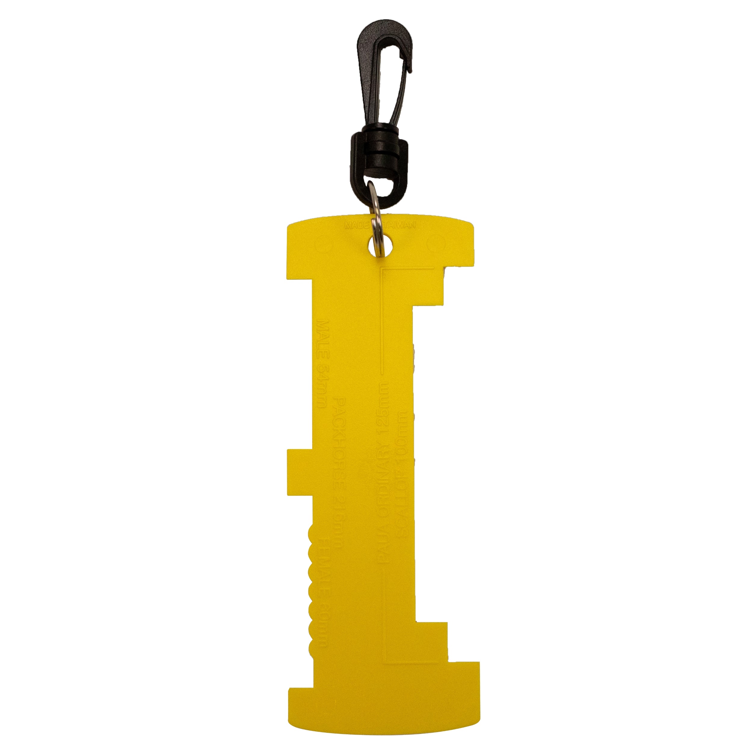 Scuba Diving Shellfish Measuring Gauge with Clip