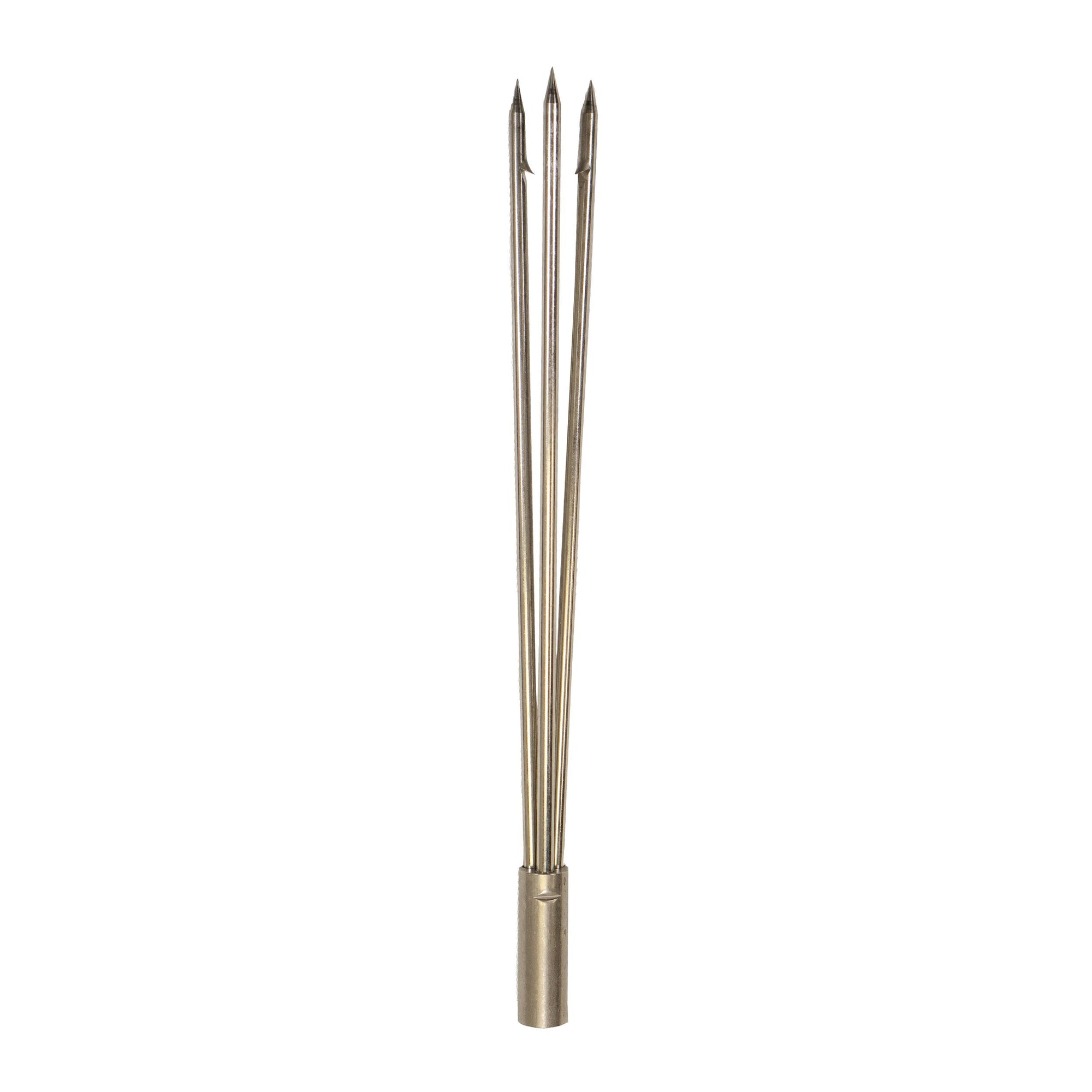 Spearfishing 12" Stainless Steel Pole Spear Tip 3 Prong Head Paralyzer