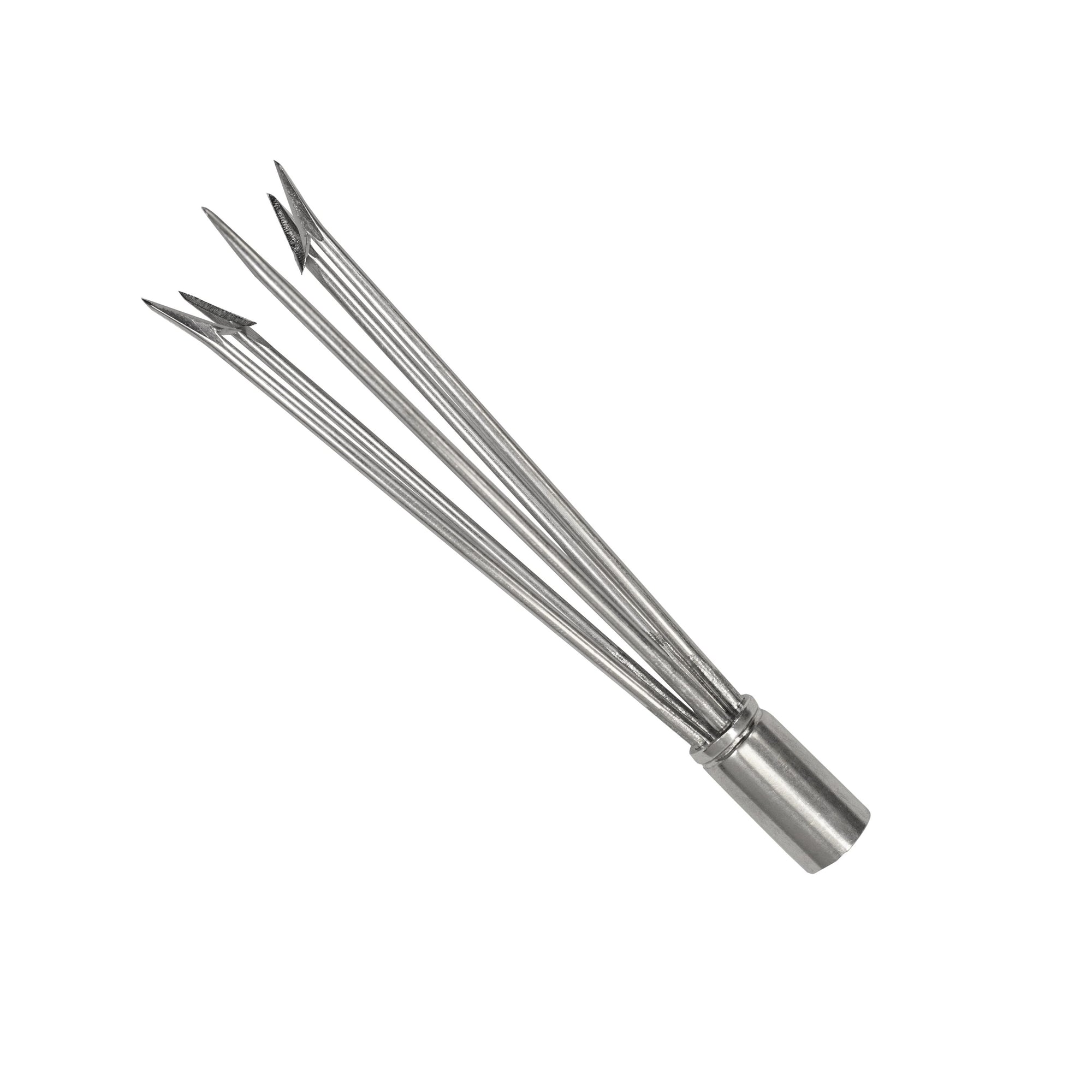 Palantic Lionfish 6" Pole Spear Tip 5 Prong Paralyzer w/ Barbs, 8mm
