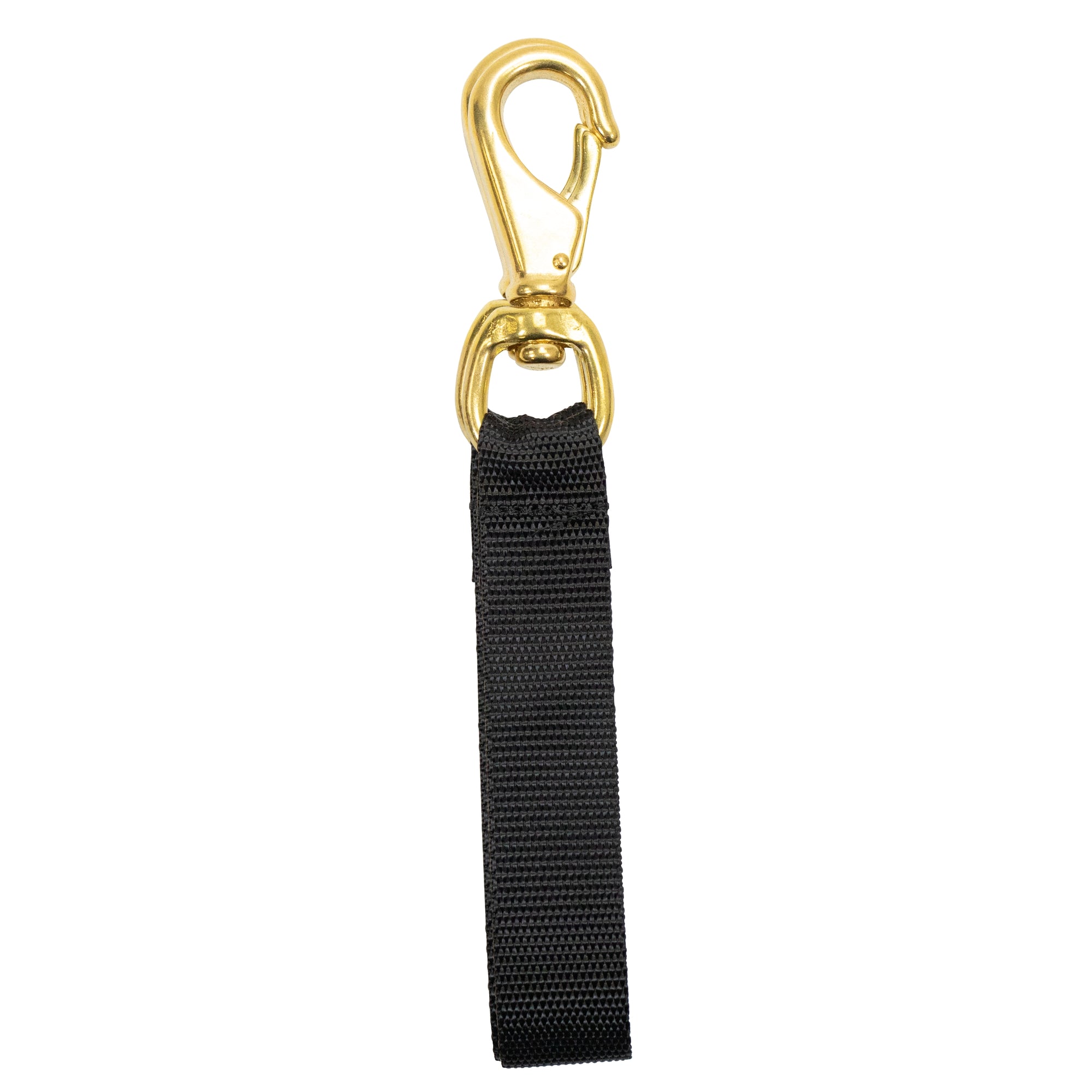 Scuba Diving 3-1/2" Brass Snap with Webbing Strap