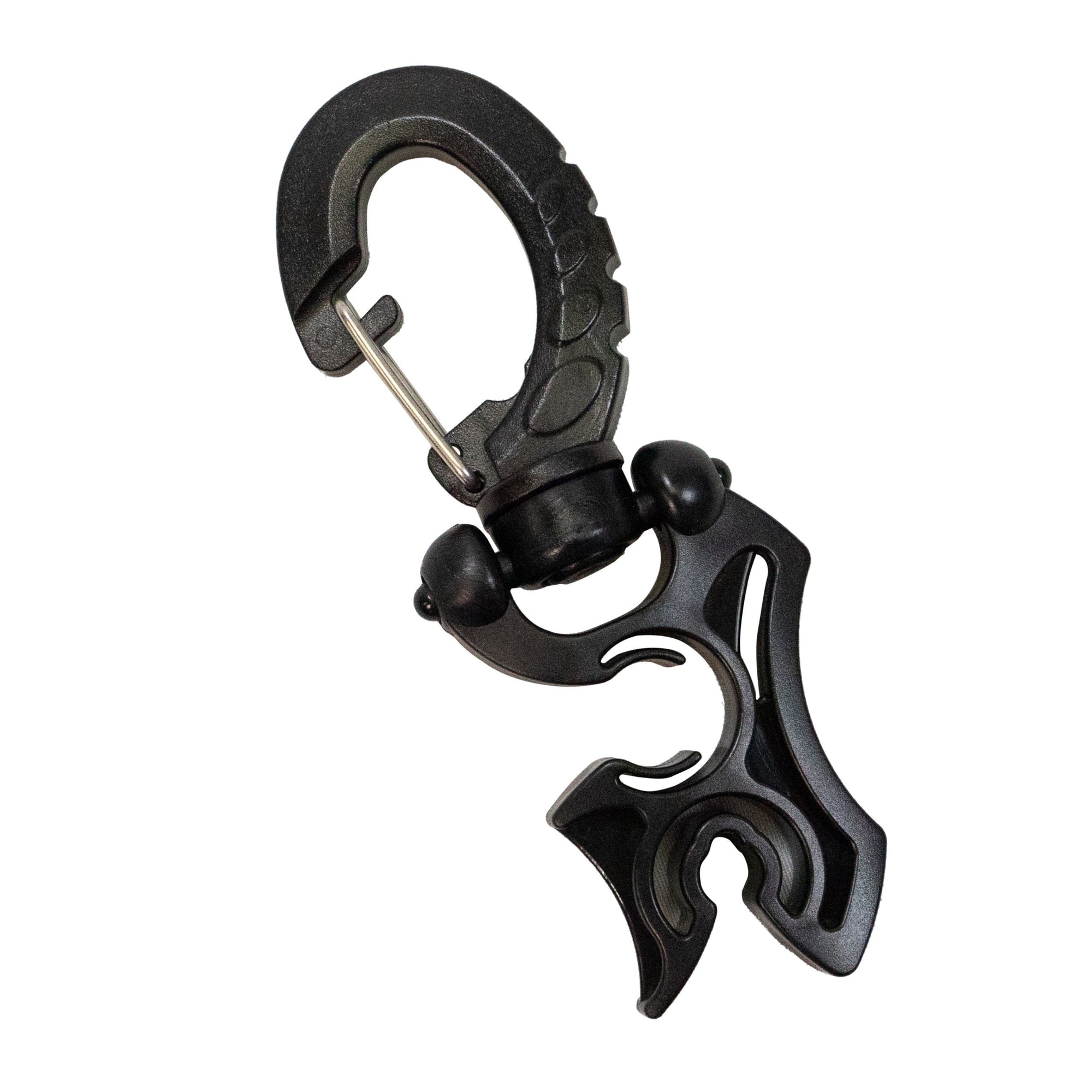 Scuba Diving 2 Sizes Hose Holder with Clip, FIts 1/2" & 1/4" BC Hose