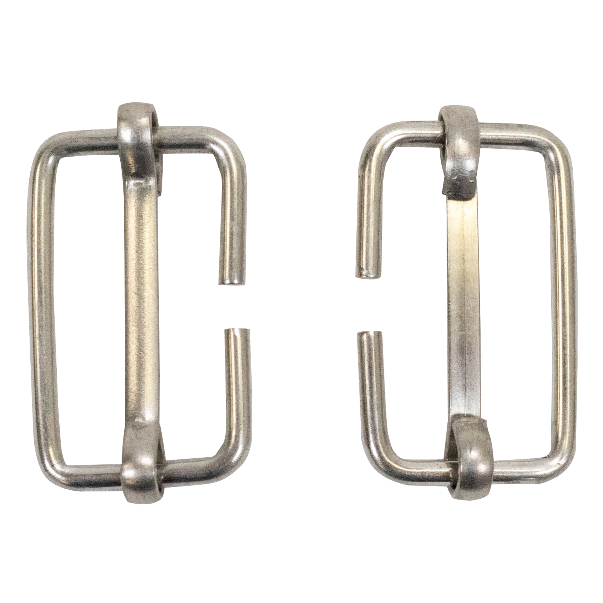 Scuba Diving Replacement Stainless Steel Pin Style Mask Strap Retainer, Pair