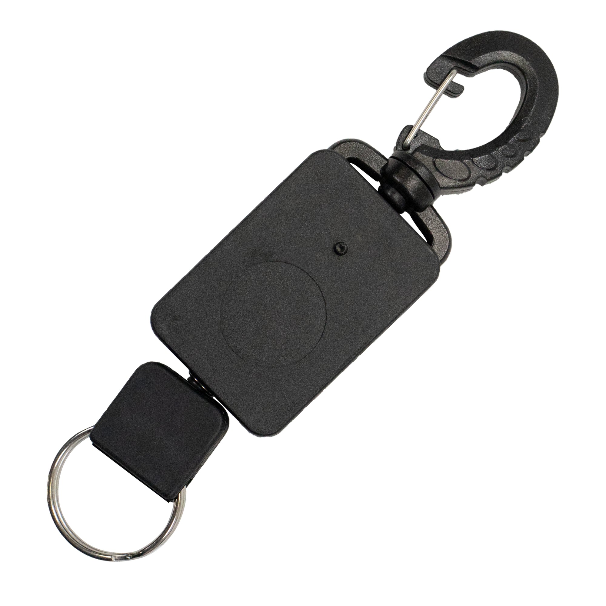 Scuba Diving Rebounding Style Compact Locking Retractor, Extends up to 18"