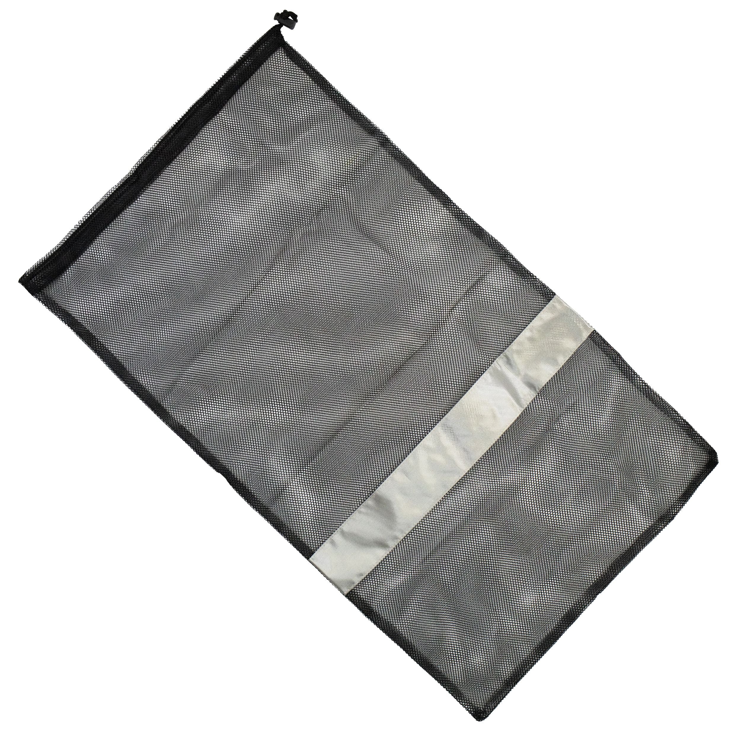 Scuba Choice Dive Drawstring Gray Mesh Bag  for Wetsuit or Gear 31" x 18"