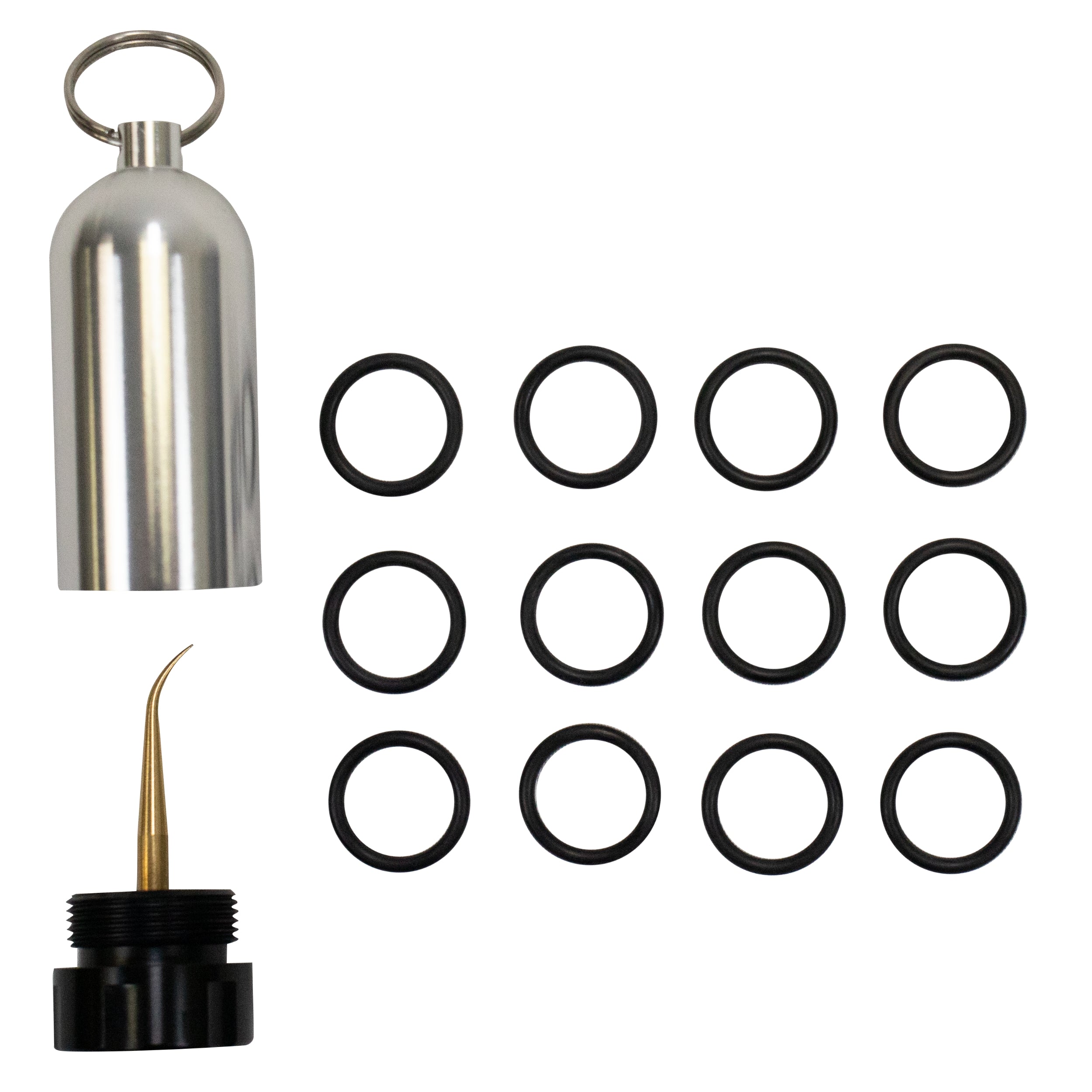 Scuba Choice Scuba Diving Mini Tank Key Ring with O-Rings and Silicone Grease 3g