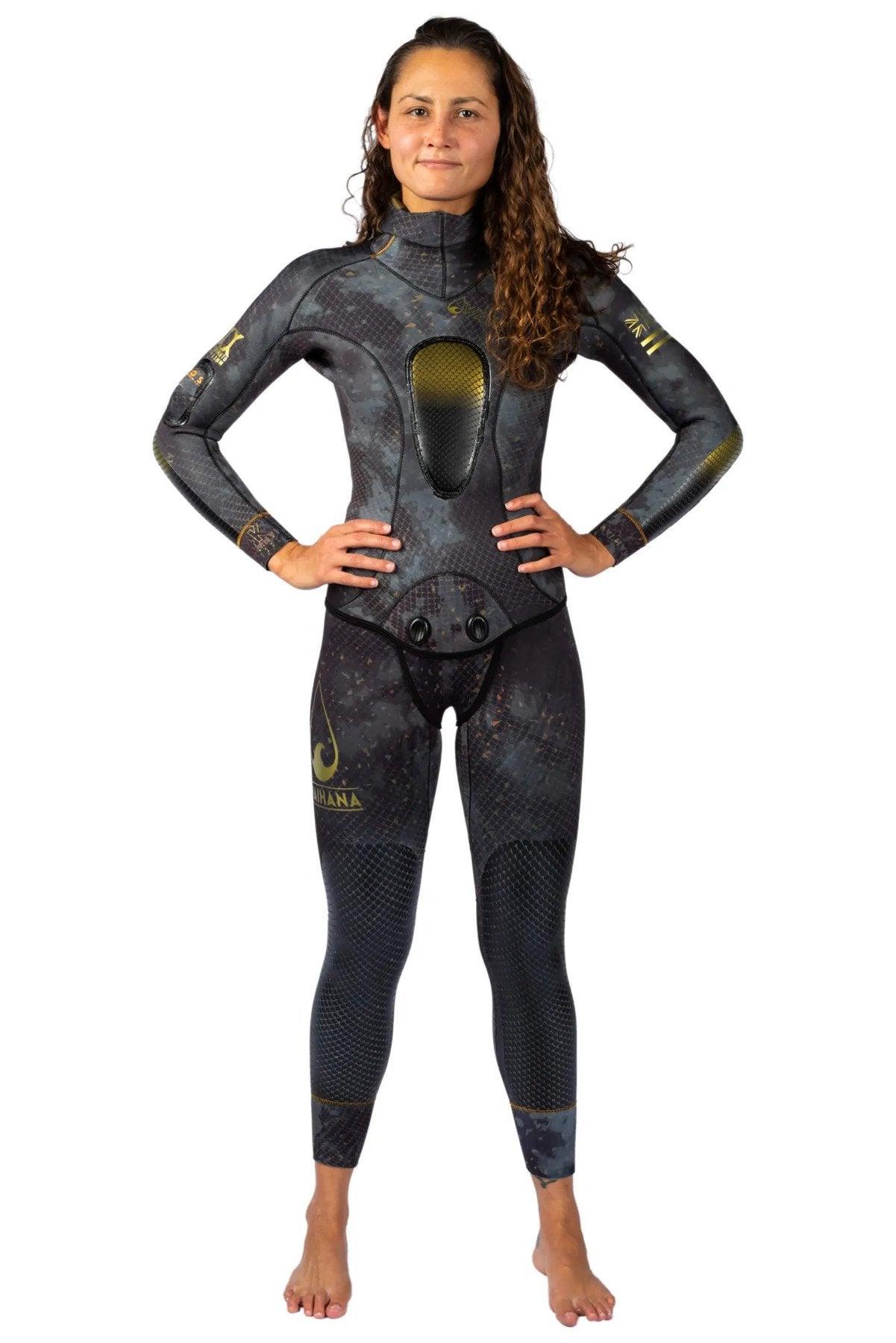 Waihana Women's Goliath Grouper Wetsuit, 5.5mm - Scuba Choice