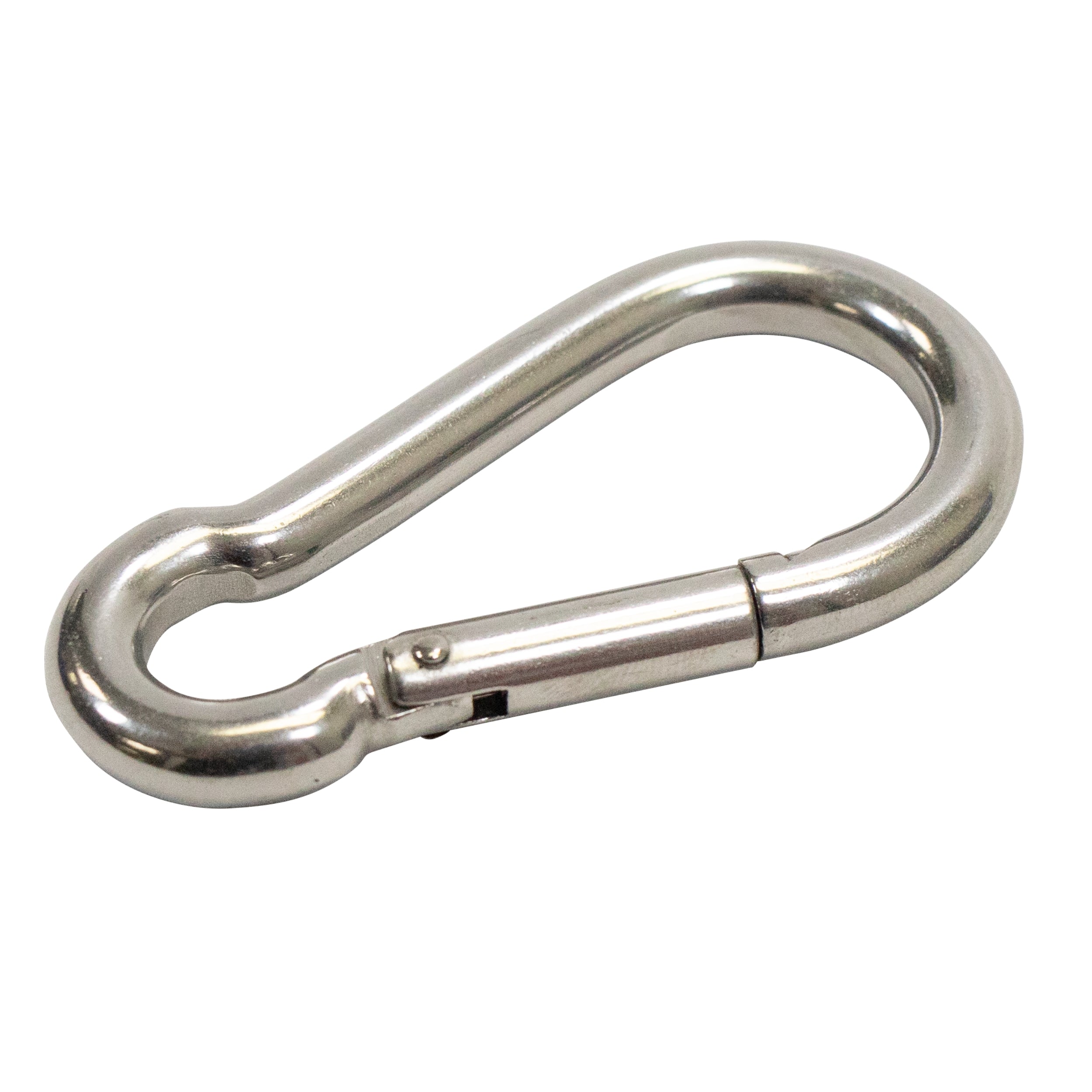 Boat Clip Stainless Steel Safety Spring Hook Carabiner, 3-1/8"