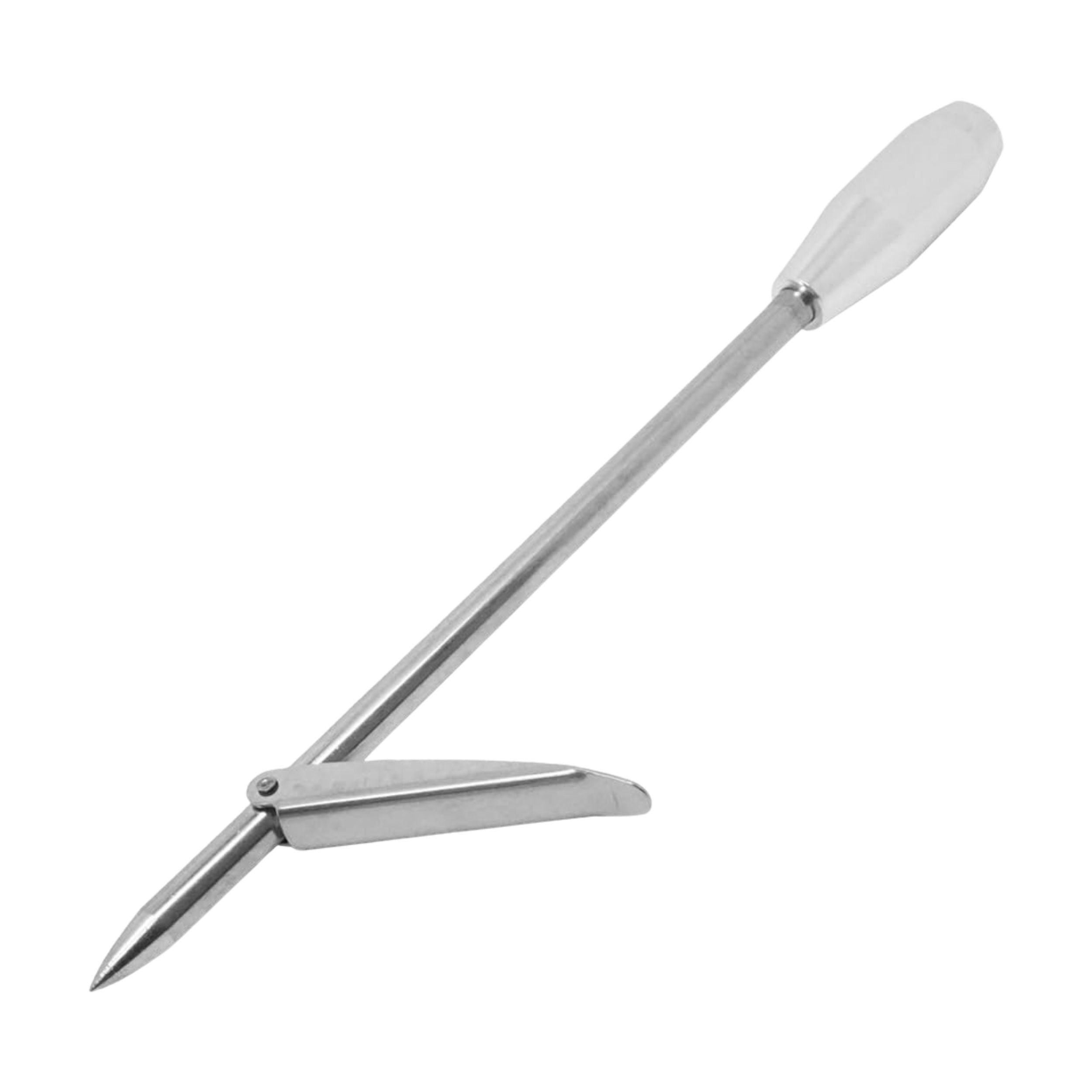 Spearfishing 7.5" Stainless Steel Pole Spear Tip Single Barb Head