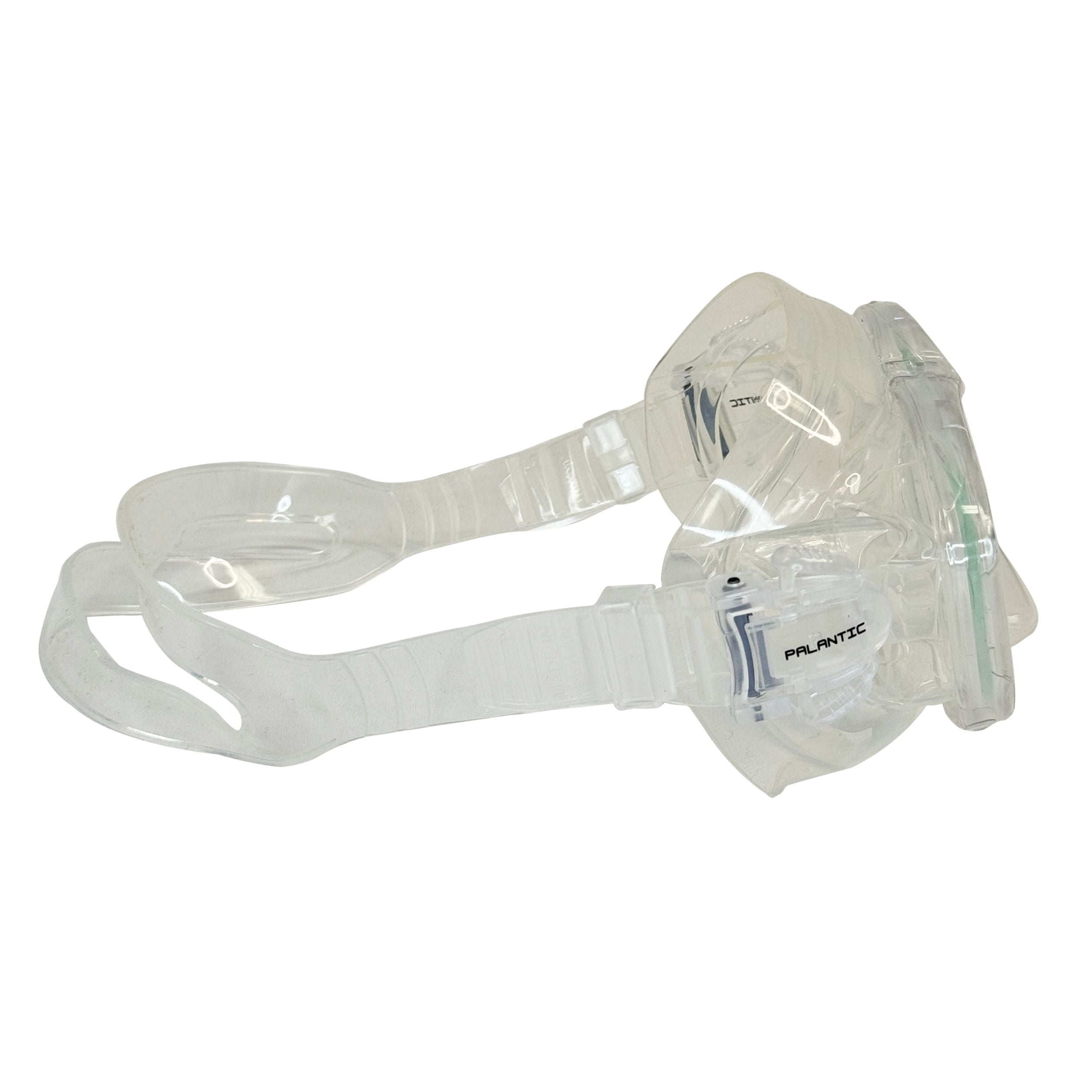 Palantic M36 Clear/Clear Silicone RX Full Farsighted Lenses Dive/Snorkeling Mask
