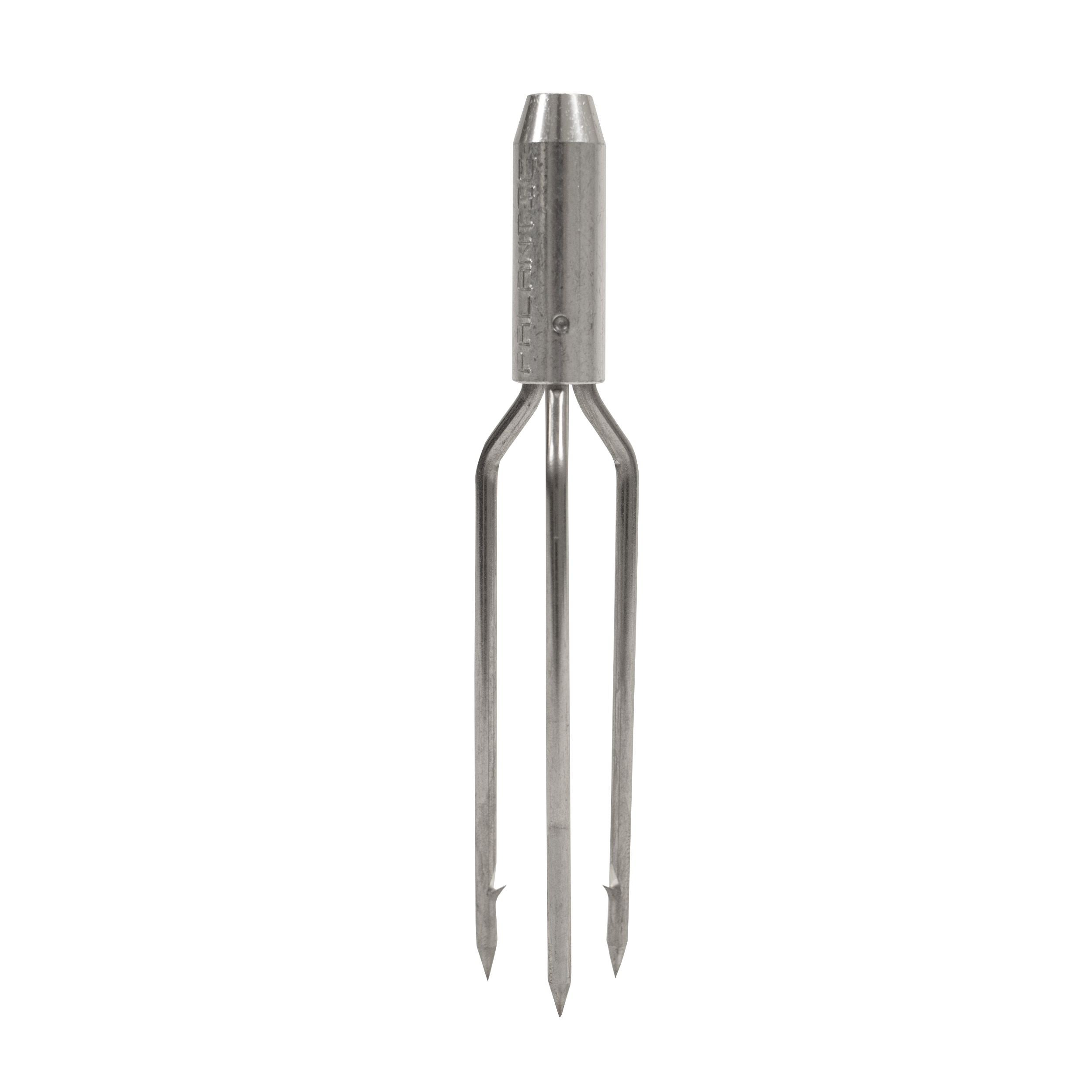Spearfishing Lionfish 6" Pole Spear Tip 3 Prong Head Paralyzer w/ Barbs