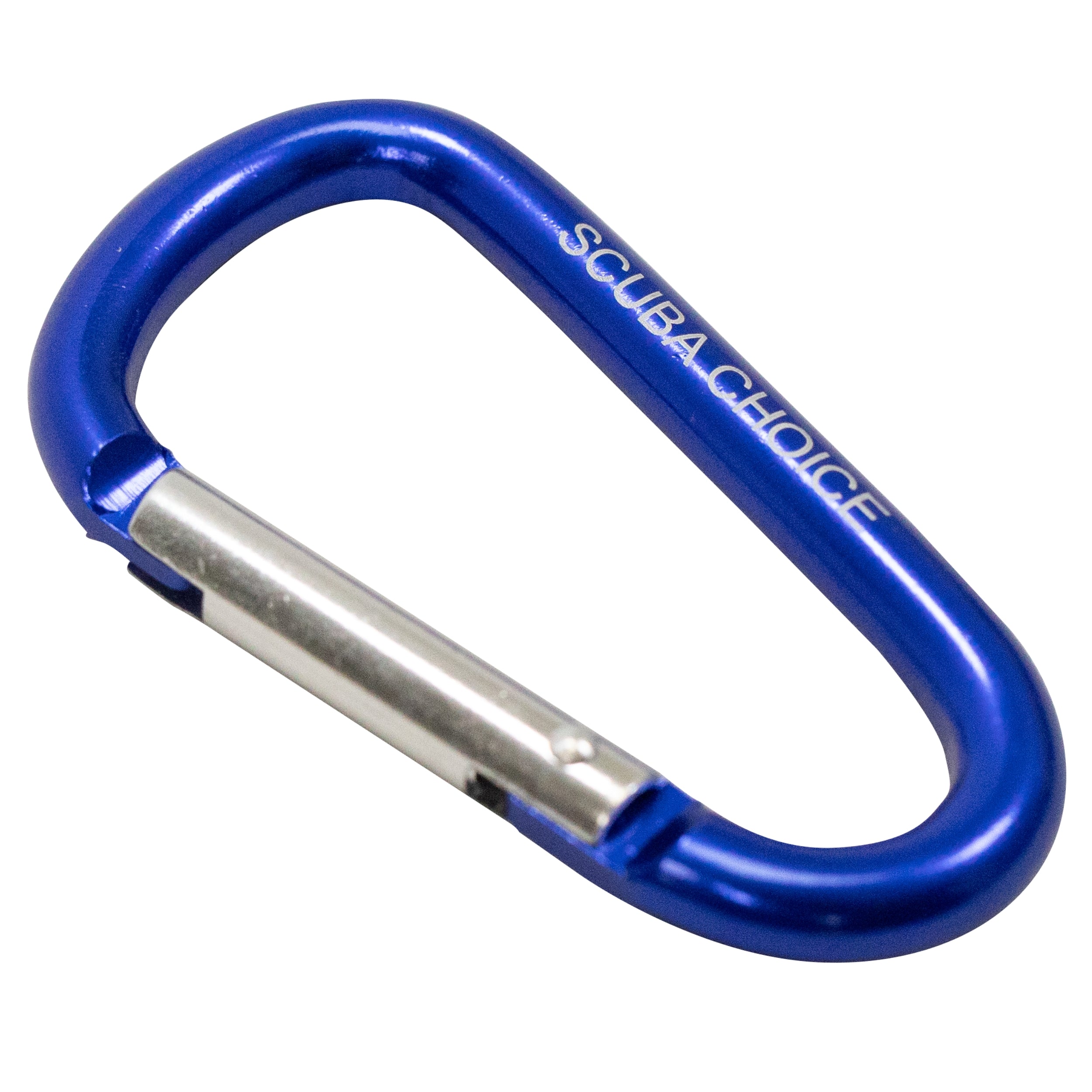 Boat Marine Clip Blue Aluminum Safety Spring Hook Carabiner 2-5/8", 3pc pack