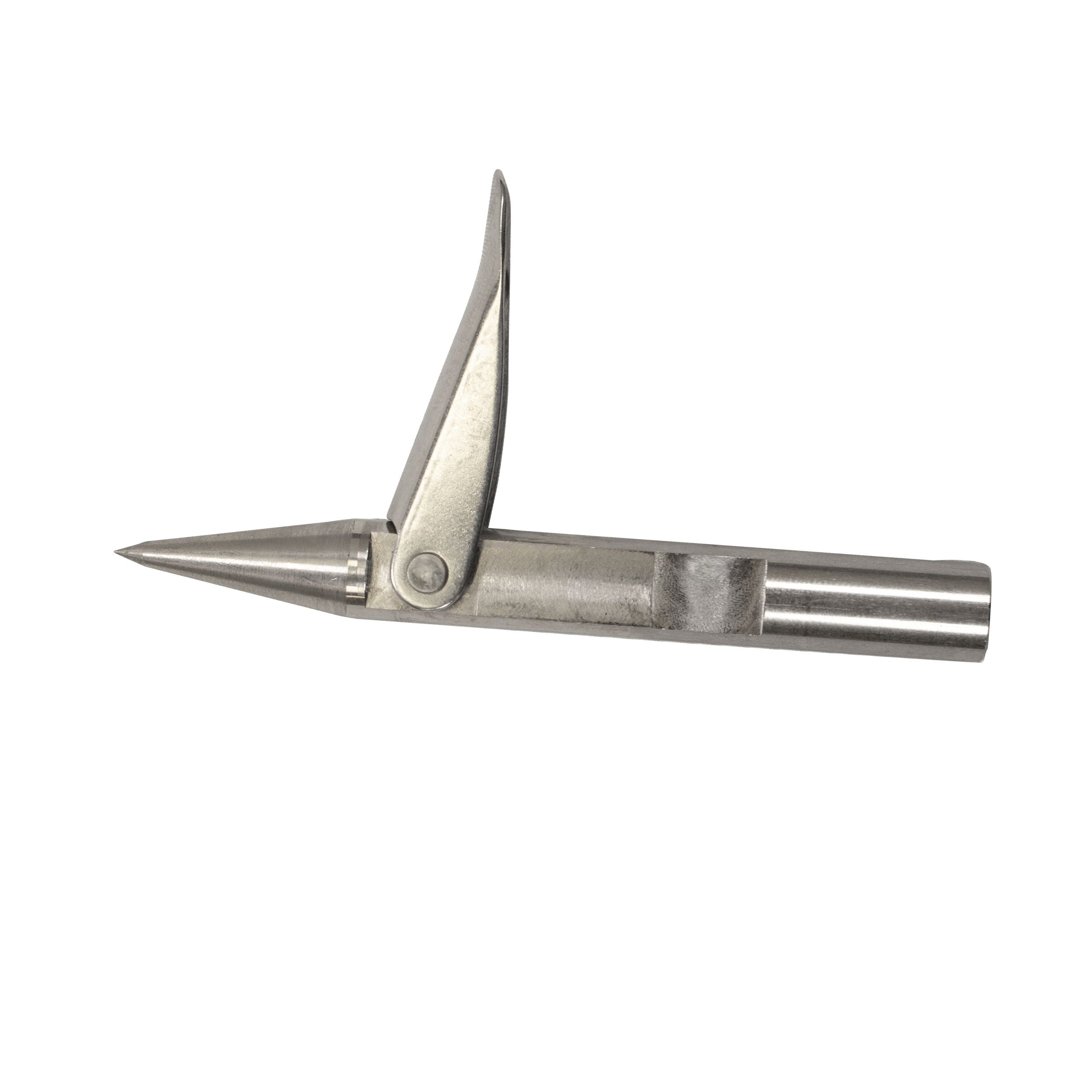 Palantic 3in Spearfishing Speargun Tip Single Wing Rockpoint Tip 6mm