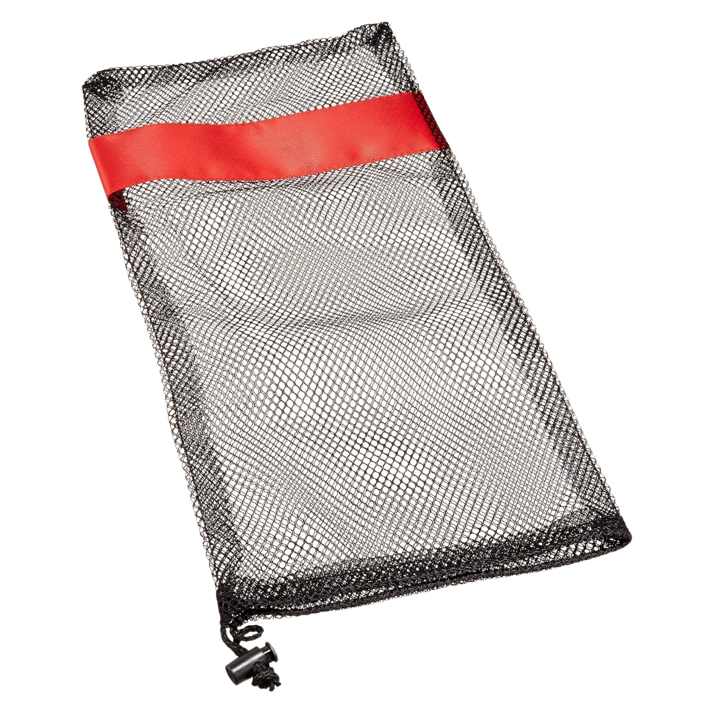 Scuba Choice Diving Snorkeling Drawstring Mesh Bag w/ Red Bar- 19" x 9"
