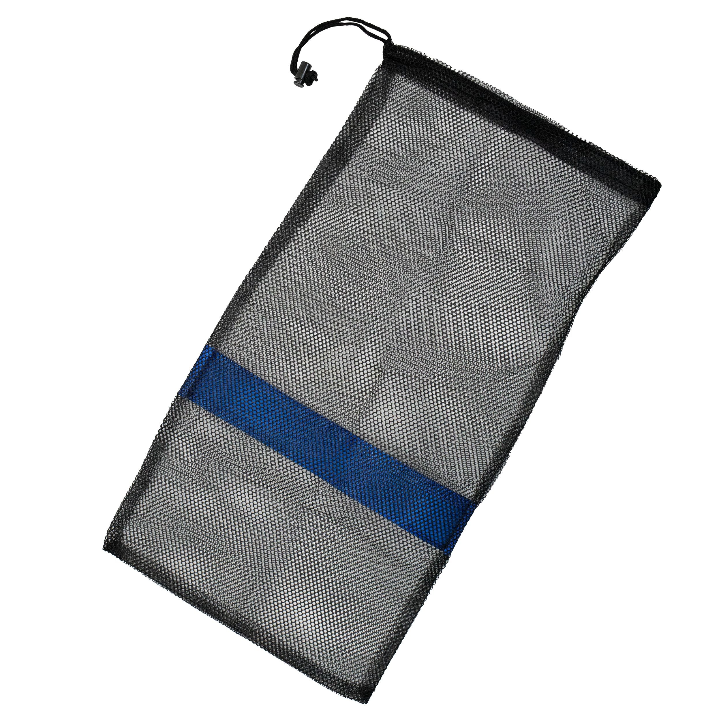 Scuba Diving Snorkeling Drawstring Mesh Bag - 25" x 13"